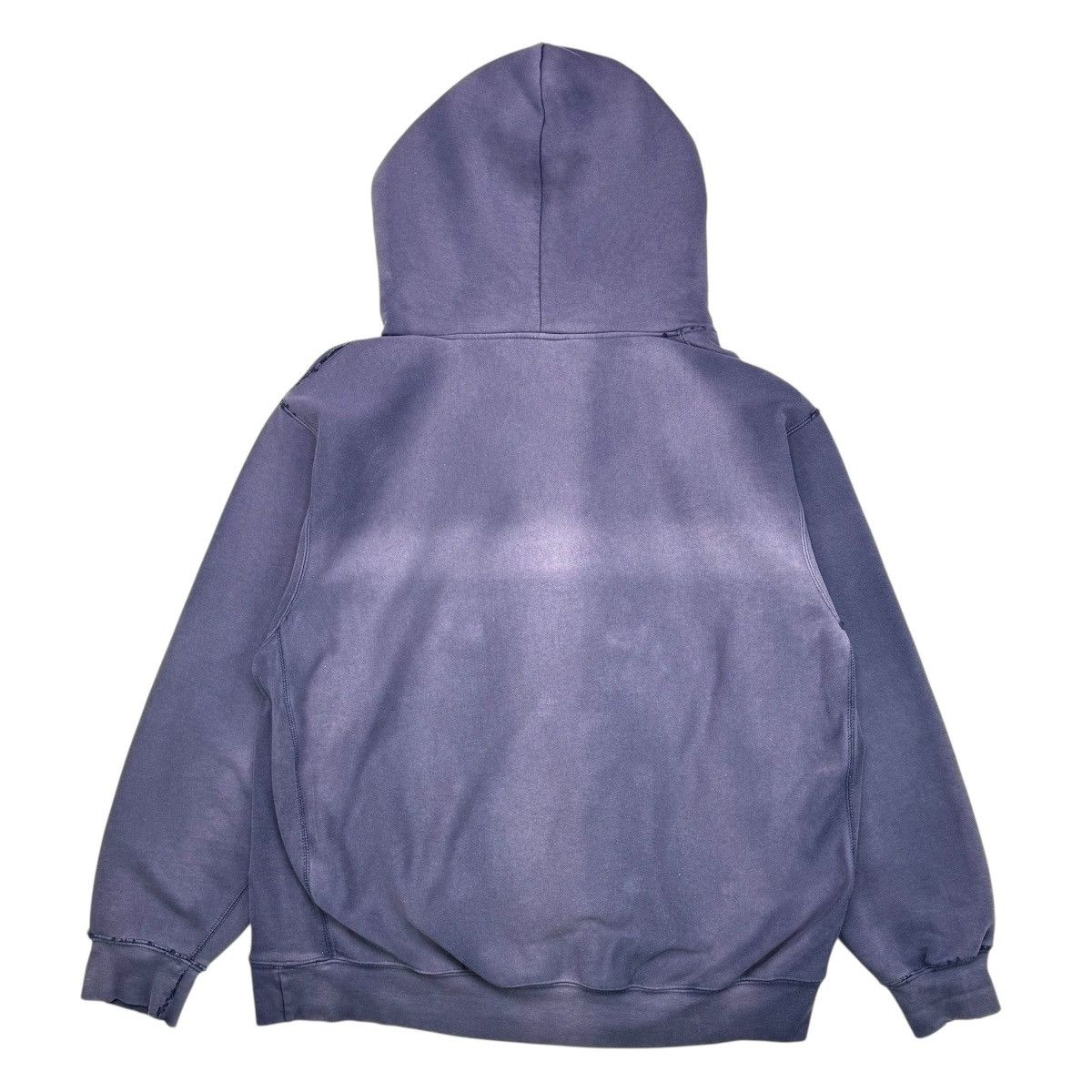 Vintage VINTAGE THRASHED FADED HOODIE Size US XXL / EU 58 / 5 - 3 Thumbnail