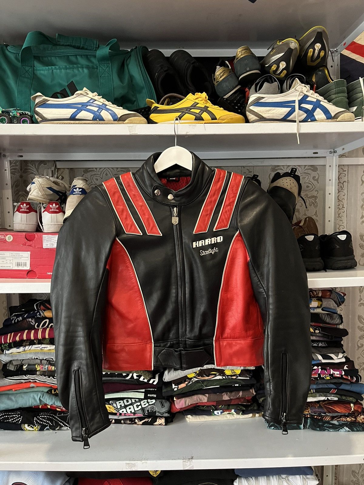 special】 90s POLO SPORT leather jacket