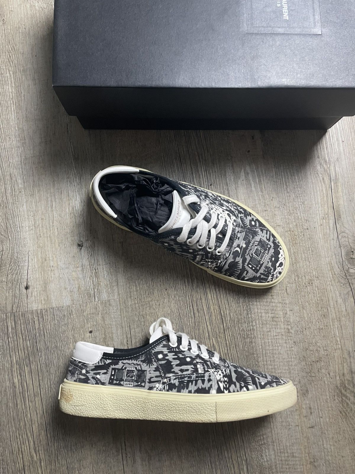 Saint Laurent radio skate sneaker