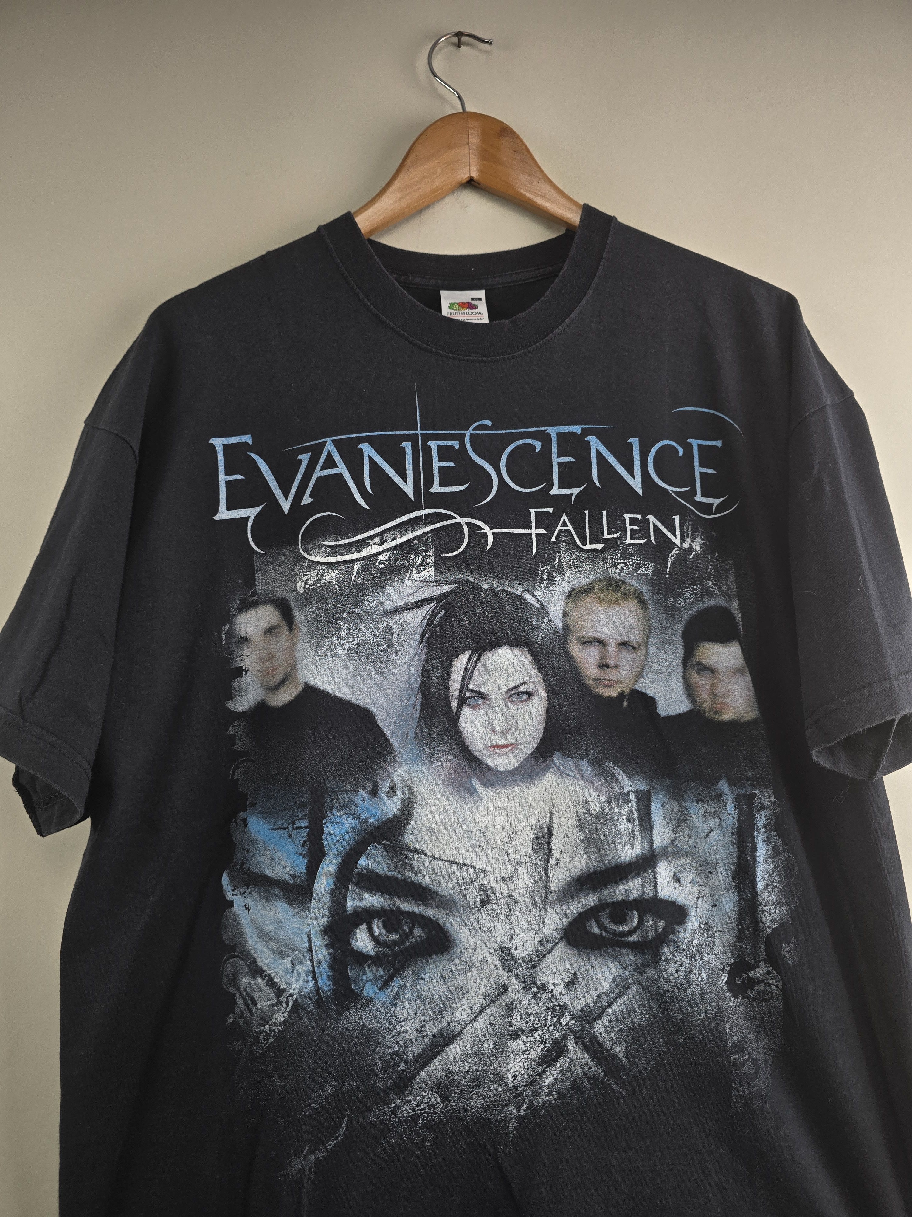 Band Tees × Vintage 2003 Evanescence Fallen XL 23" 29" Size US XL / EU 56 / 4 - 2 Thumbnail