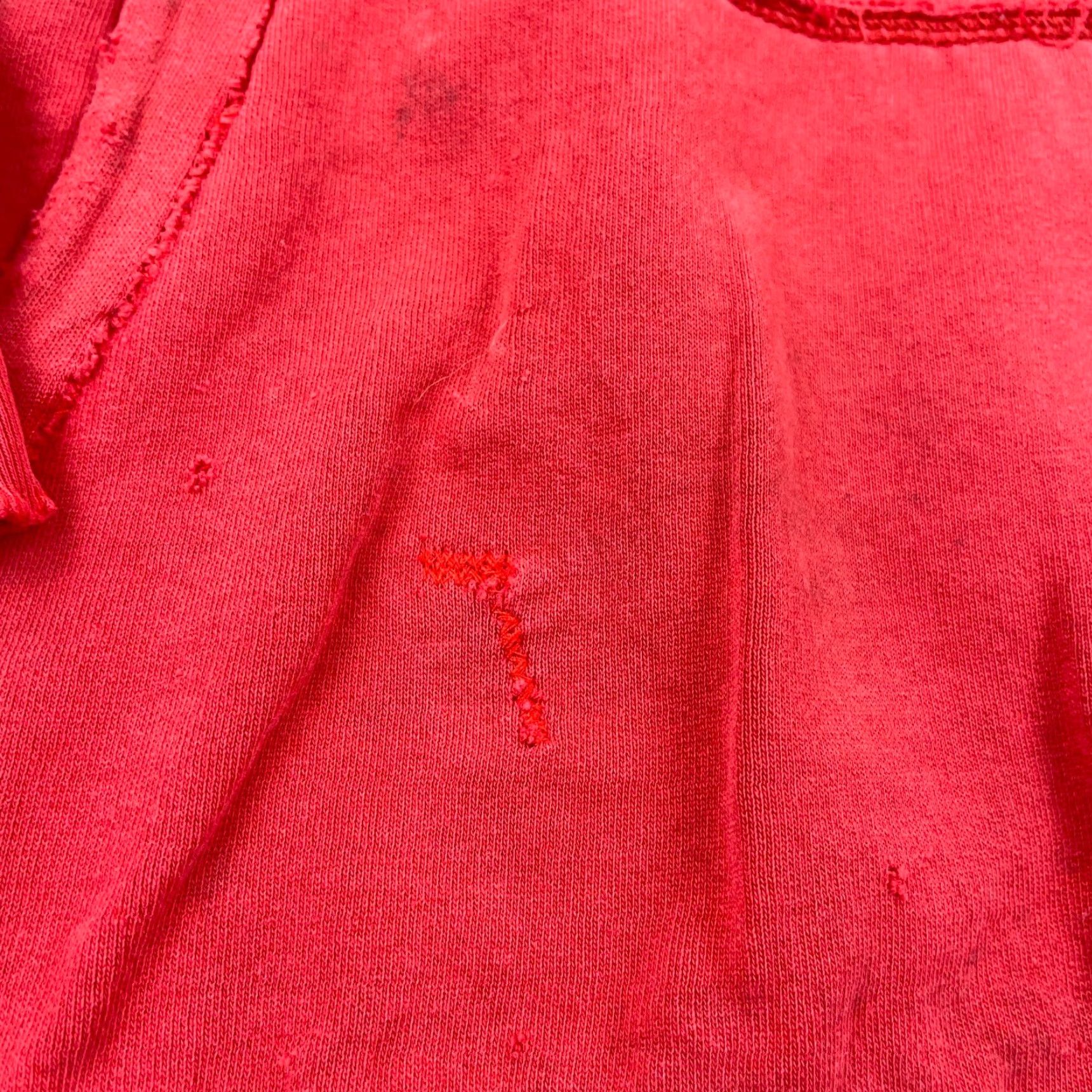 Ralph Lauren VINTAGE Ralph Lauren Hoodie Men 2XL Red Scruffie Grunge Logo Embroidered Pullover Sweatshirt Size US XXL / EU 58 / 5 - 7 Thumbnail