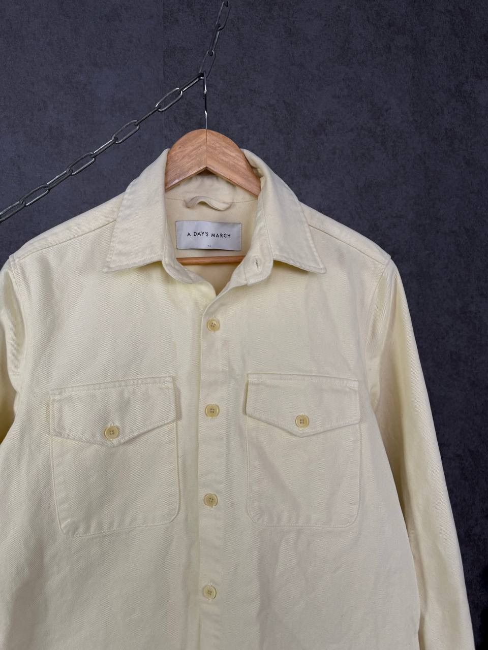 A Day's March A Day’s March denim overshirt Size US M / EU 48-50 / 2 - 3 Thumbnail