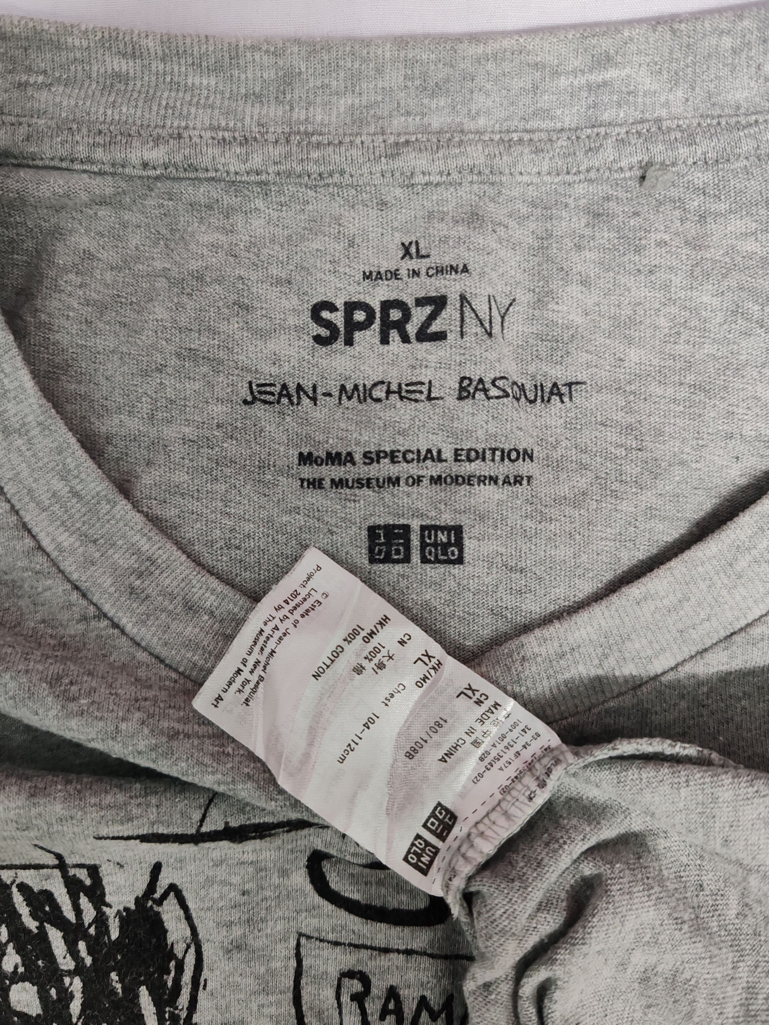 Jean-Michel Basquiat Jean Michel Basquiat Long Sleeve Tee Art Designer Size US XL / EU 56 / 4 - 3 Thumbnail