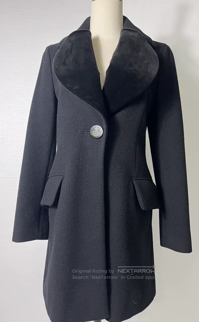 Vivienne Westwood Vivienne Westwood Black Wool Coat Size M / US 6-8 / IT 42-44 - 1 Thumbnail