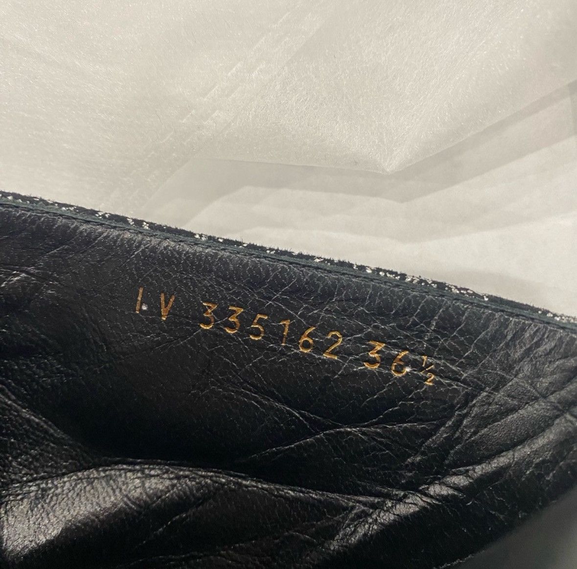 Saint Laurent Paris SAINT LAURENT Metallic Snakeskin Embossed Ankle Booties Size US 6.5 / IT 36.5 - 9 Thumbnail