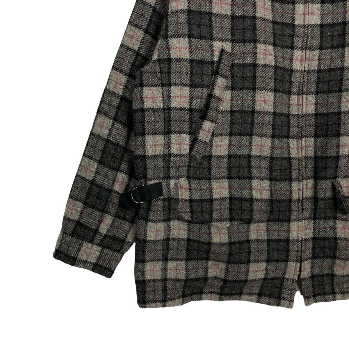 Japanese Brand × Vintage 🔥90’s Chore Flannel Wool Jacket Element Issey Miyake Japan Size US M / EU 48-50 / 2 - 5 Thumbnail