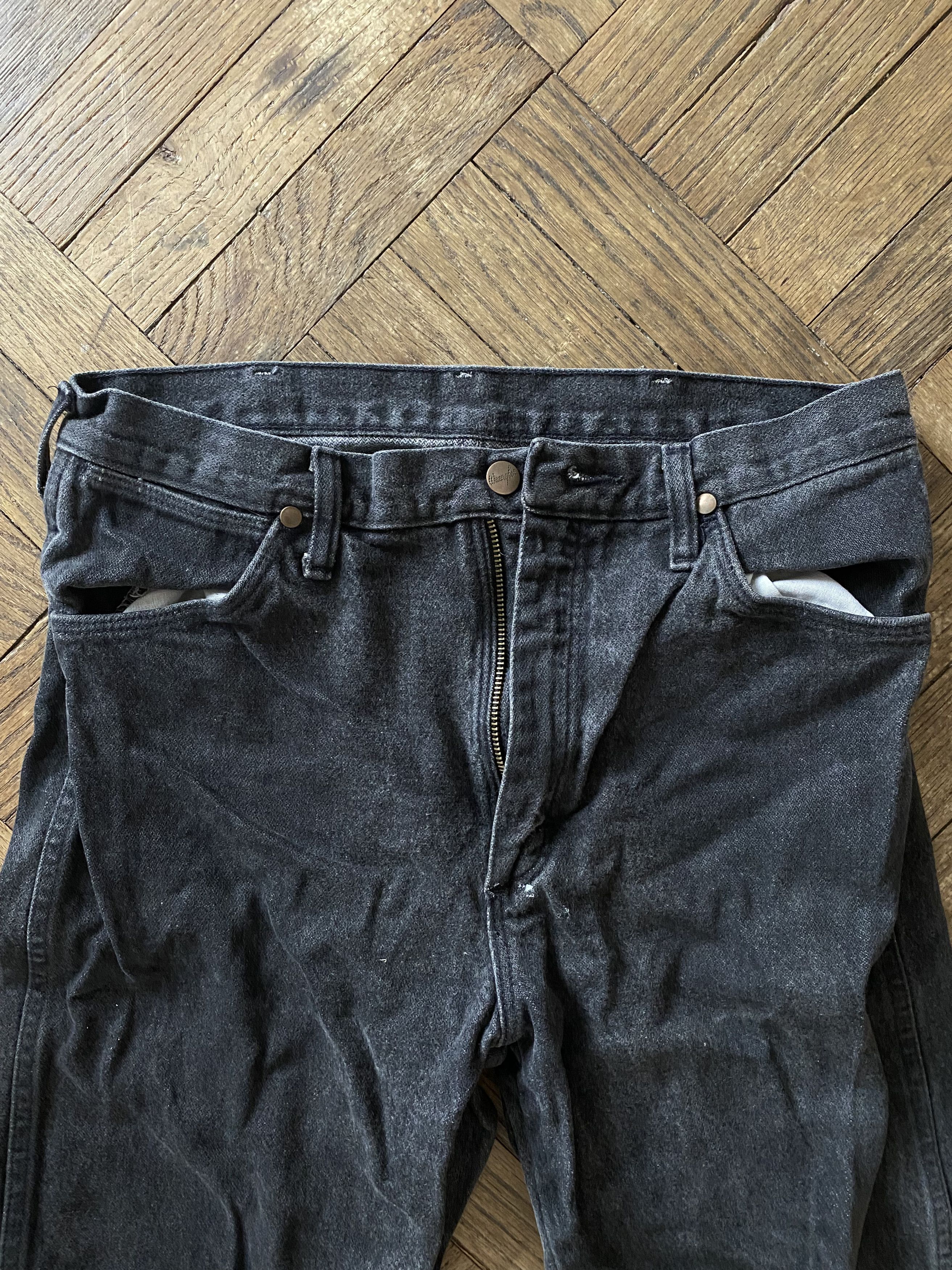 Wrangler Wrangler Dark Gray Denim Stack Size US 32 / EU 48 - 2 Thumbnail