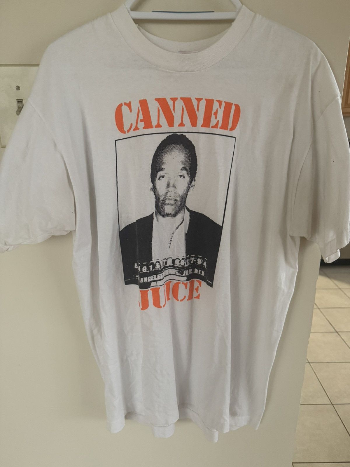 Vintage Vintage OJ Simpson CANNED JUICE Tee Size US XL / EU 56 / 4 - 1 Thumbnail