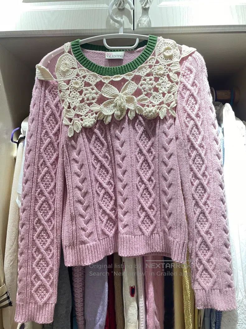 Valentino Valentino Pink sweater Size XS / US 0-2 / IT 36-38 - 1 Thumbnail