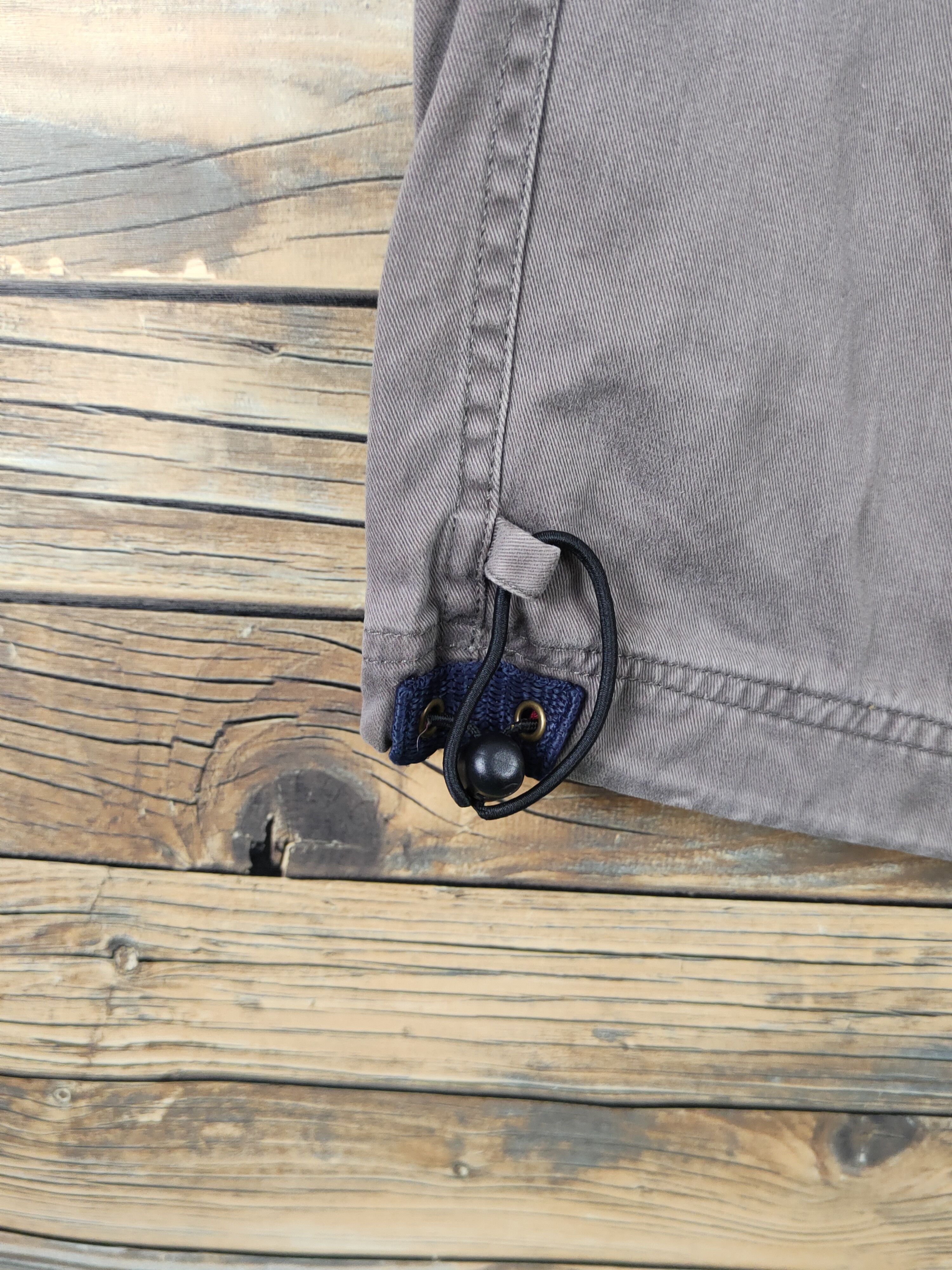 Japanese Brand B.C Factory Gray Multipocket Tactical Cargo Pants#W1426 Size US 35 - 5 Thumbnail