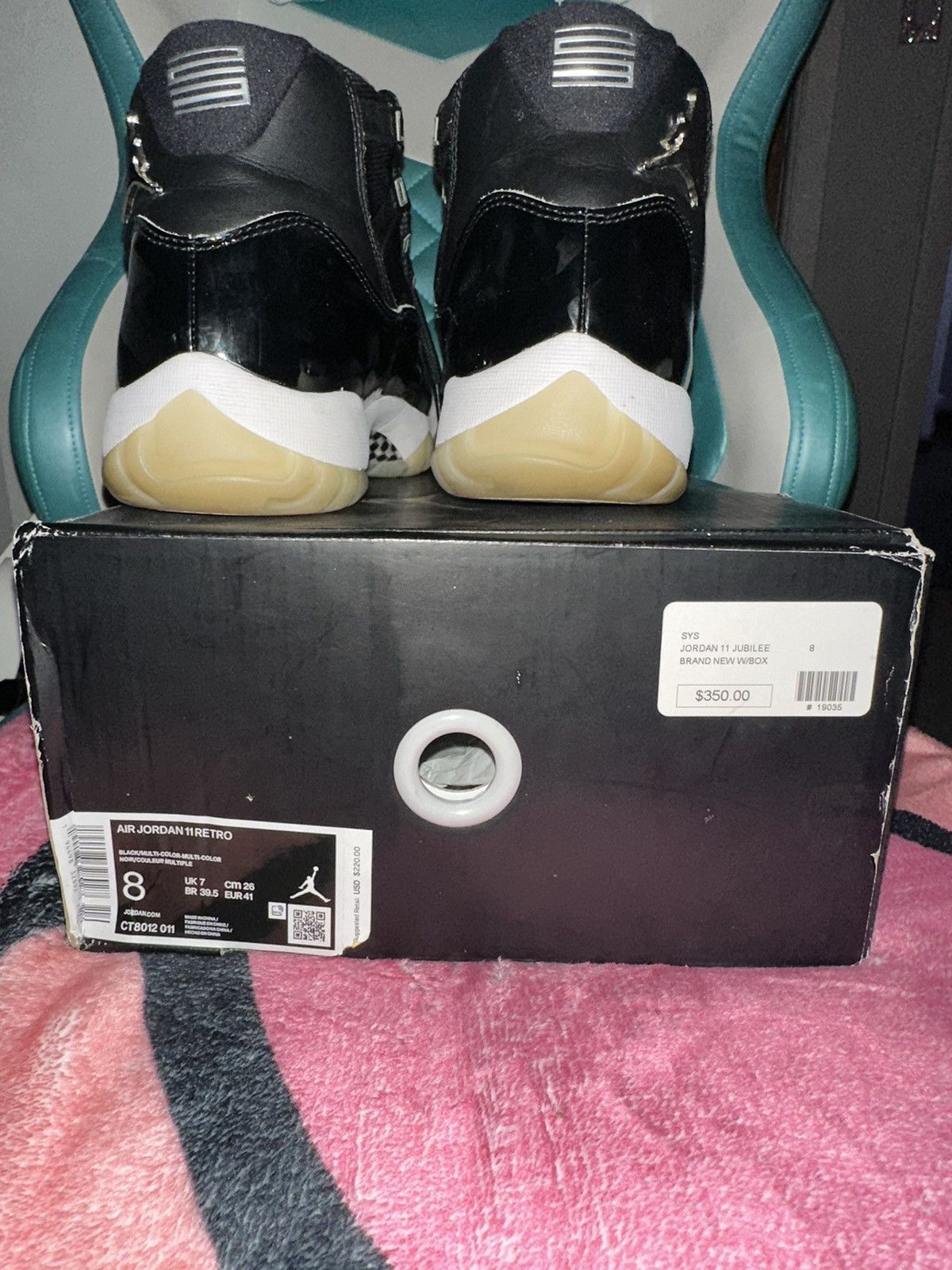 Jordan Brand × Nike Jordan retro 11 jubilee Size US 8 / EU 41 - 2 Thumbnail