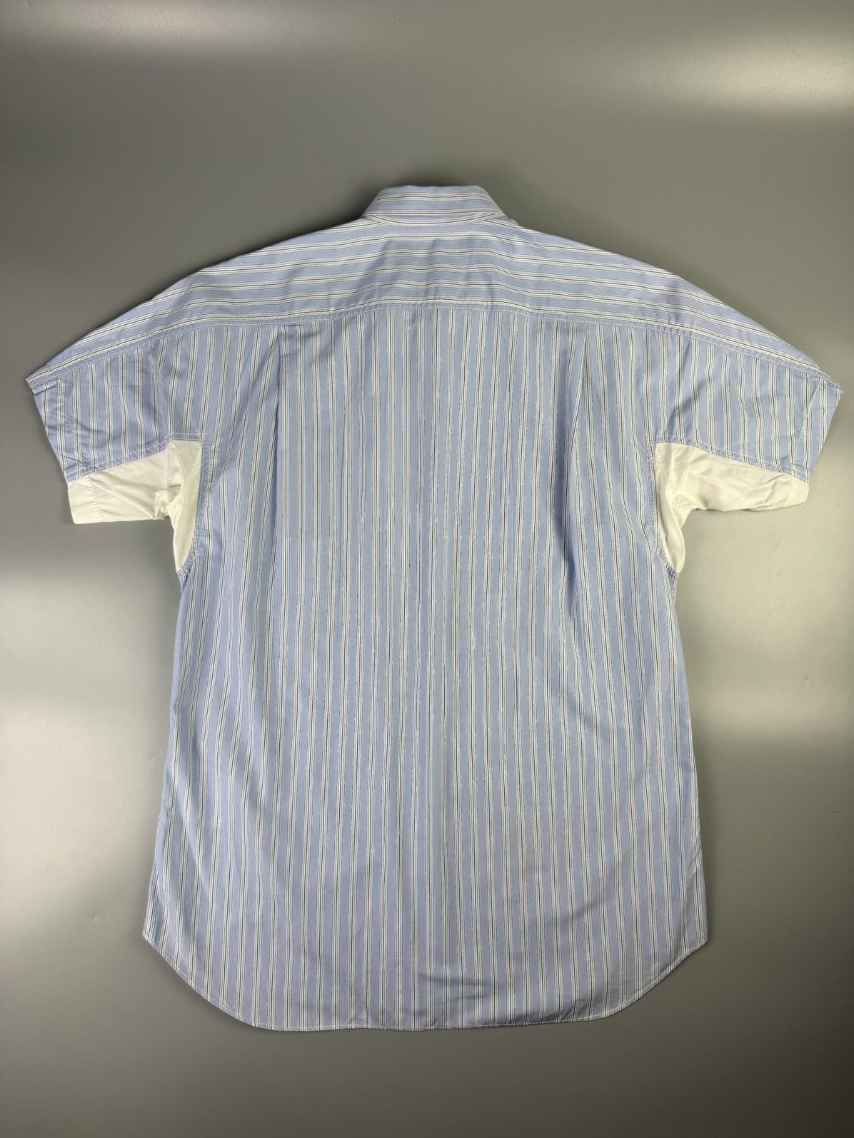 Comme des Garcons SHIRT CDG SHIRT - Striped Short Sleeve Shirt Size US L / EU 52-54 / 3 - 7 Thumbnail