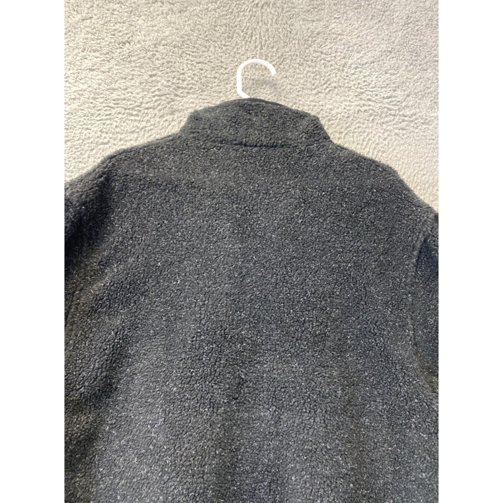 Hard Rock Cafe Hard Rock Cafe Hollywood Pullover Jacket M Black Gray Sherpa Fleece Snap 51-72 Size US M / EU 48-50 / 2 - 8 Thumbnail