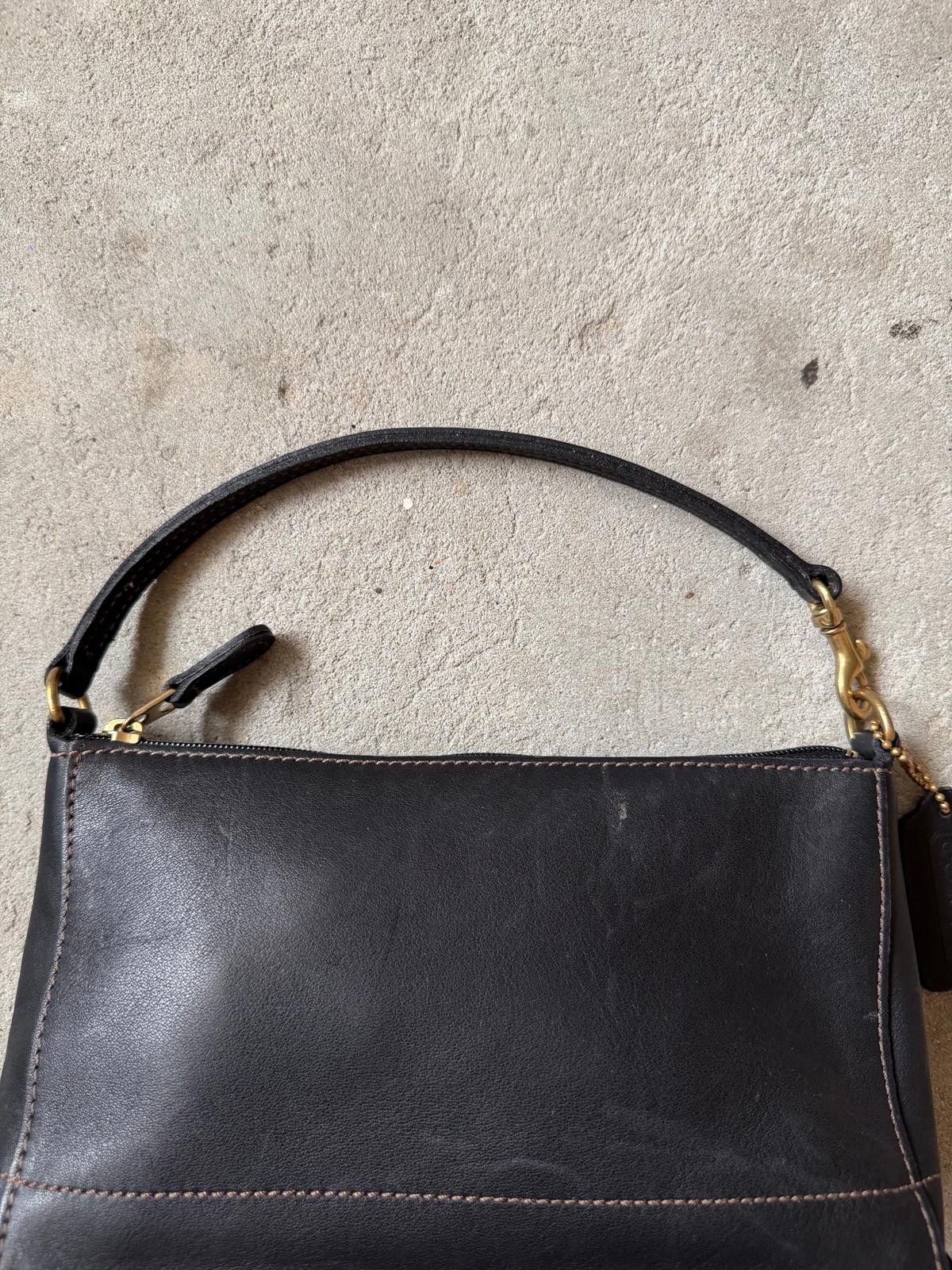 Coach Coach Leather Shoulder Bag Black Size ONE SIZE - 3 Thumbnail