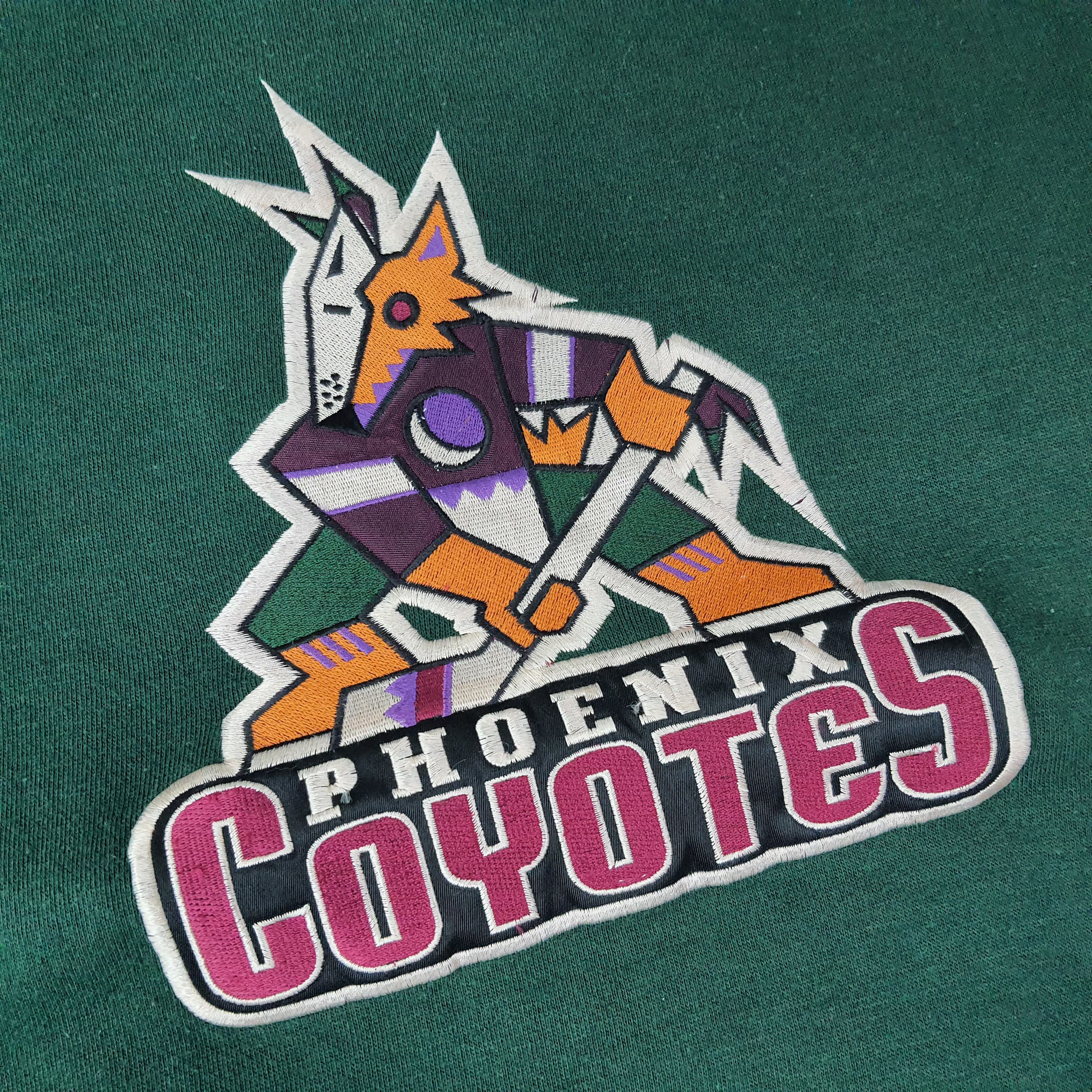 Vintage Vintage Phoenix Arizona Coyotes NHL Sweatshirt C262N19 Size US XL / EU 56 / 4 - 2 Thumbnail