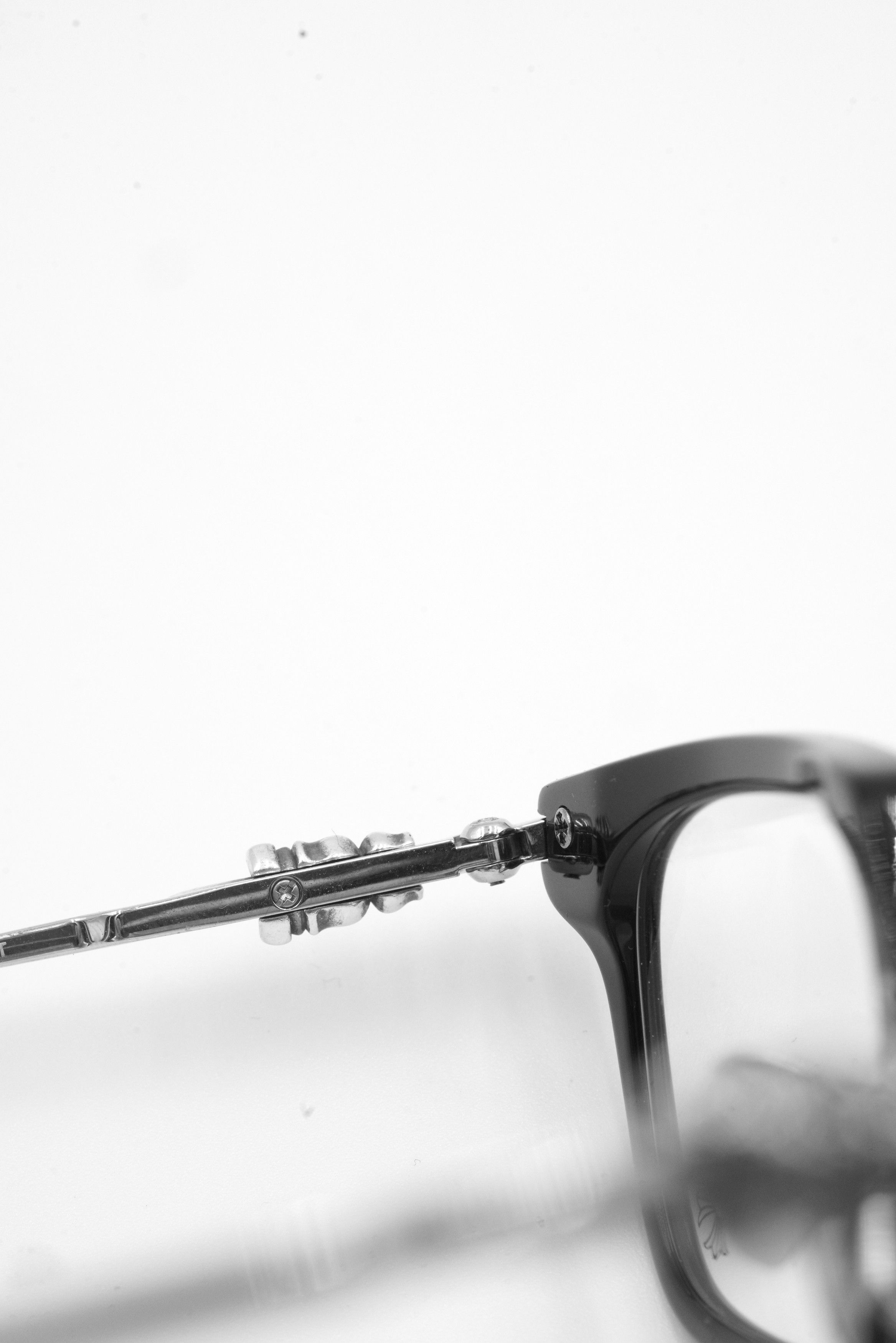 Chrome Hearts Chrome Hearts Cumption Eyeglasses in Silver - Black Size ONE SIZE - 15 Thumbnail