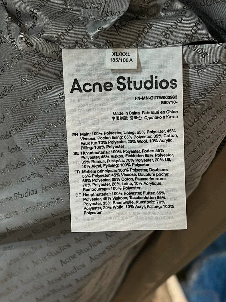 Acne Studios acne studios Plush wool coat 2503-Nextarrow Size US XL / EU 56 / 4 - 6 Thumbnail