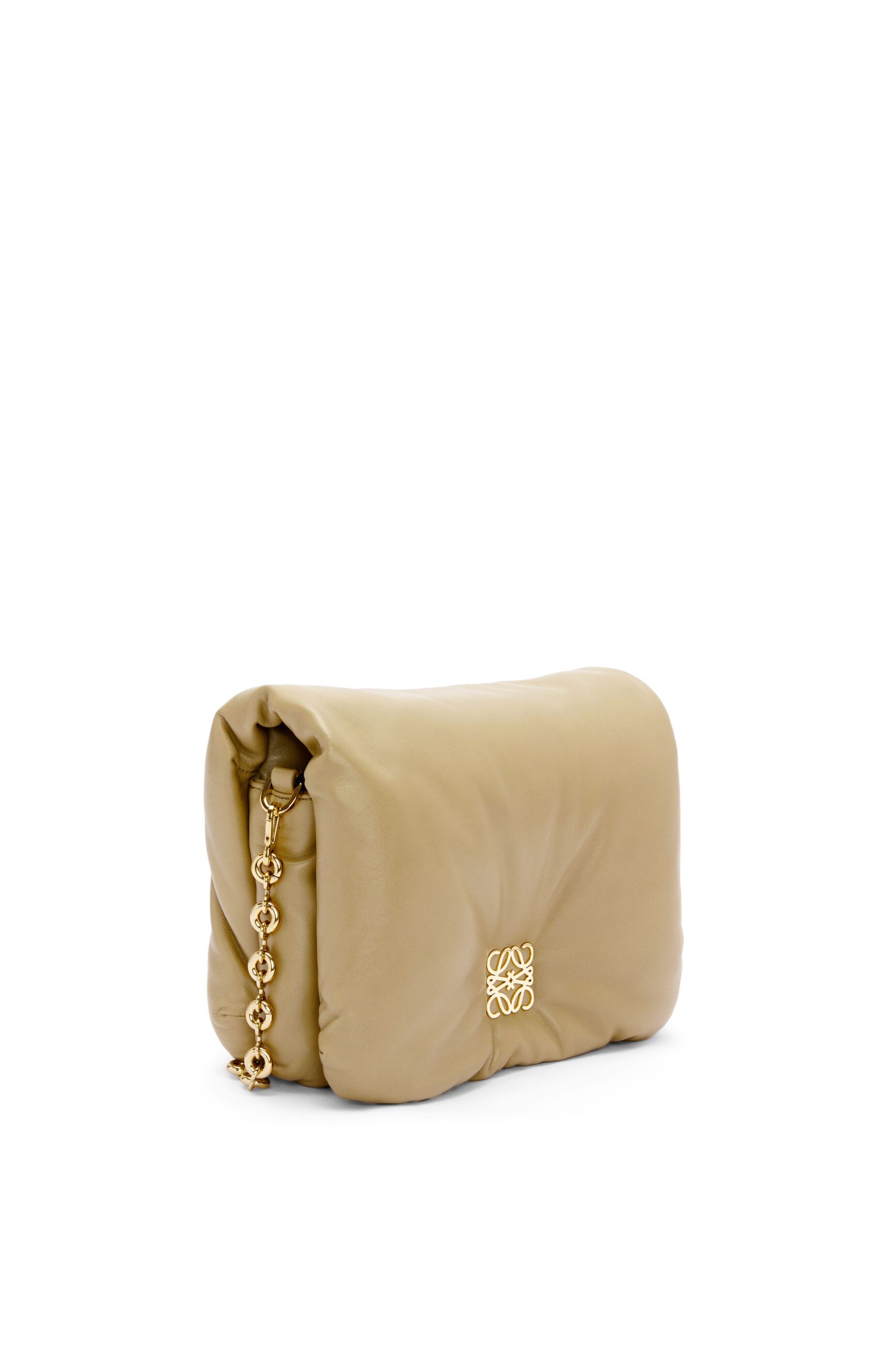 Loewe o1in1g0426 Size: OS/ Goya Puffer Bag in Clay Green Size ONE SIZE - 3 Thumbnail