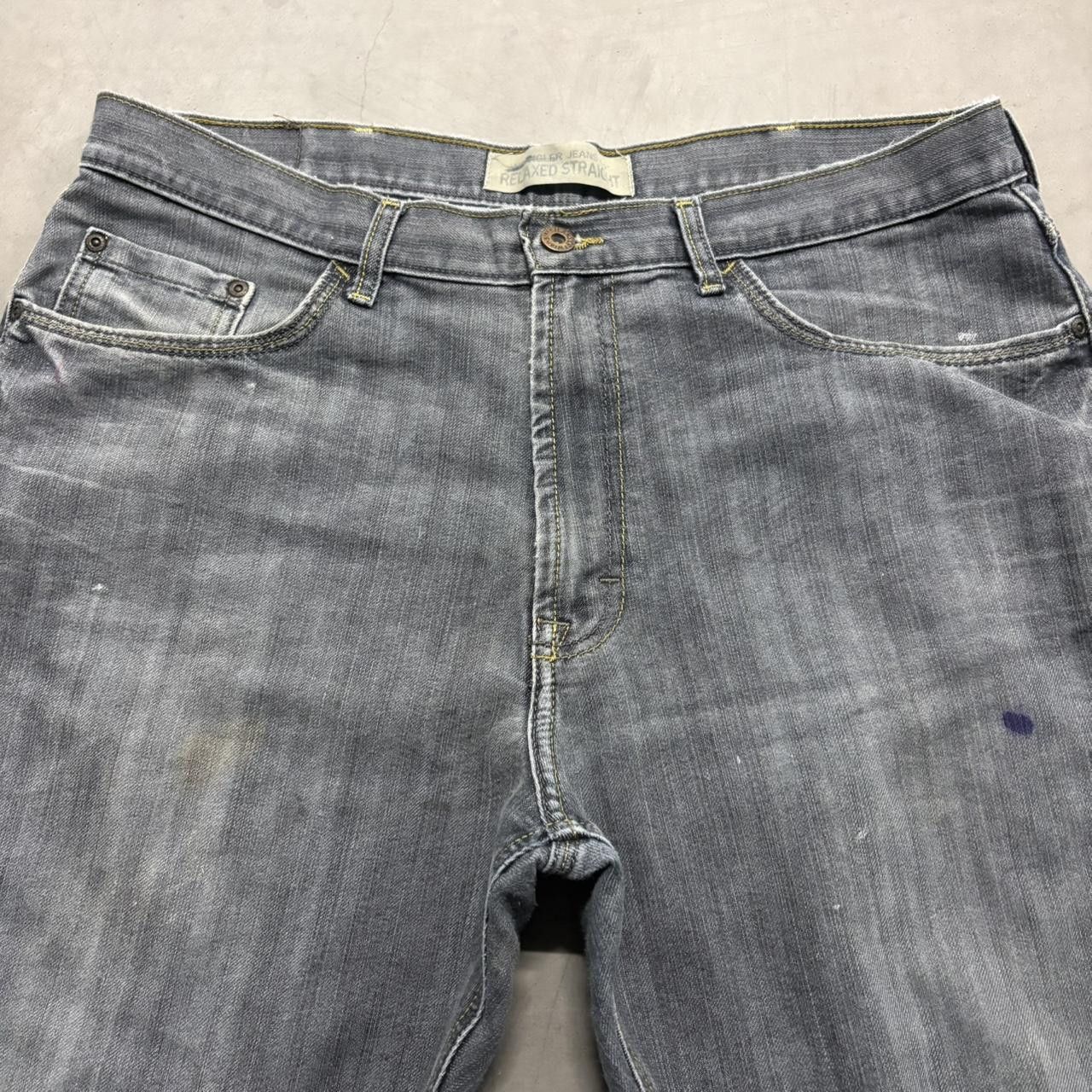 Vintage Crazy Vintage Y2K/2000s Super Baggy Wideleg Relaxed Skater Dark Wash Denim Jeans! Size US 36 / EU 52 - 4 Thumbnail