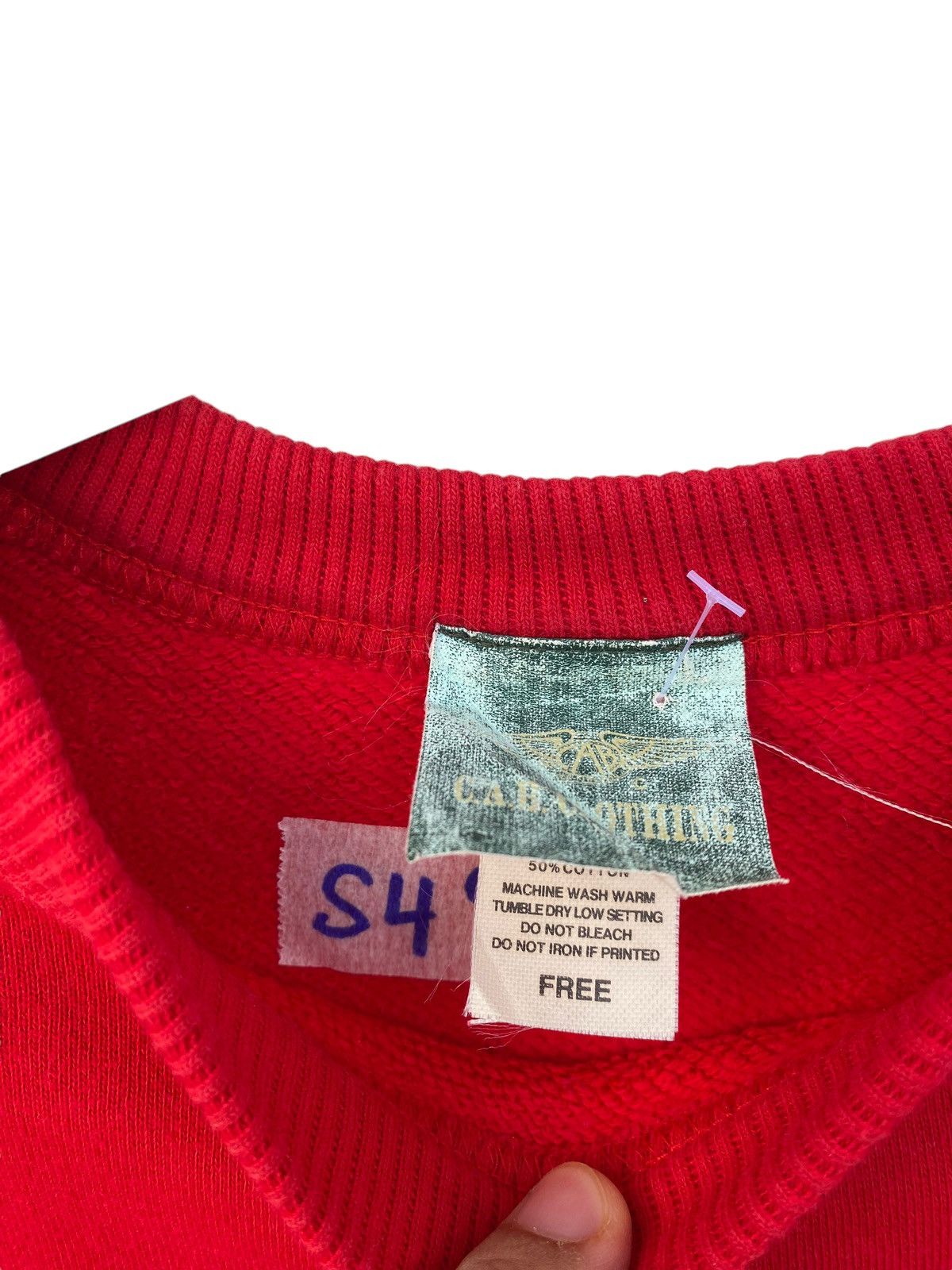 Japanese Brand Vintage CAB Clothing Short Sleeve Sweater Size US M / EU 48-50 / 2 - 5 Thumbnail