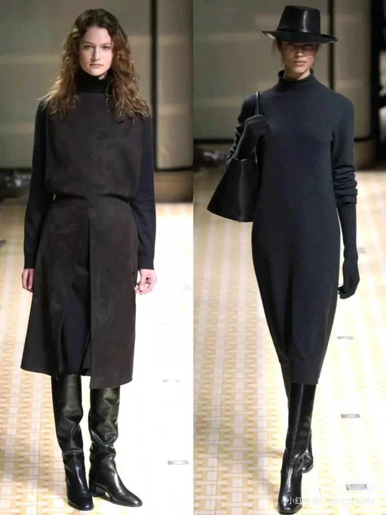 Hermes Classic Hermes Cashmere Dress from Margiela Era-2506 Size L / US 10 / IT 46 - 6 Thumbnail