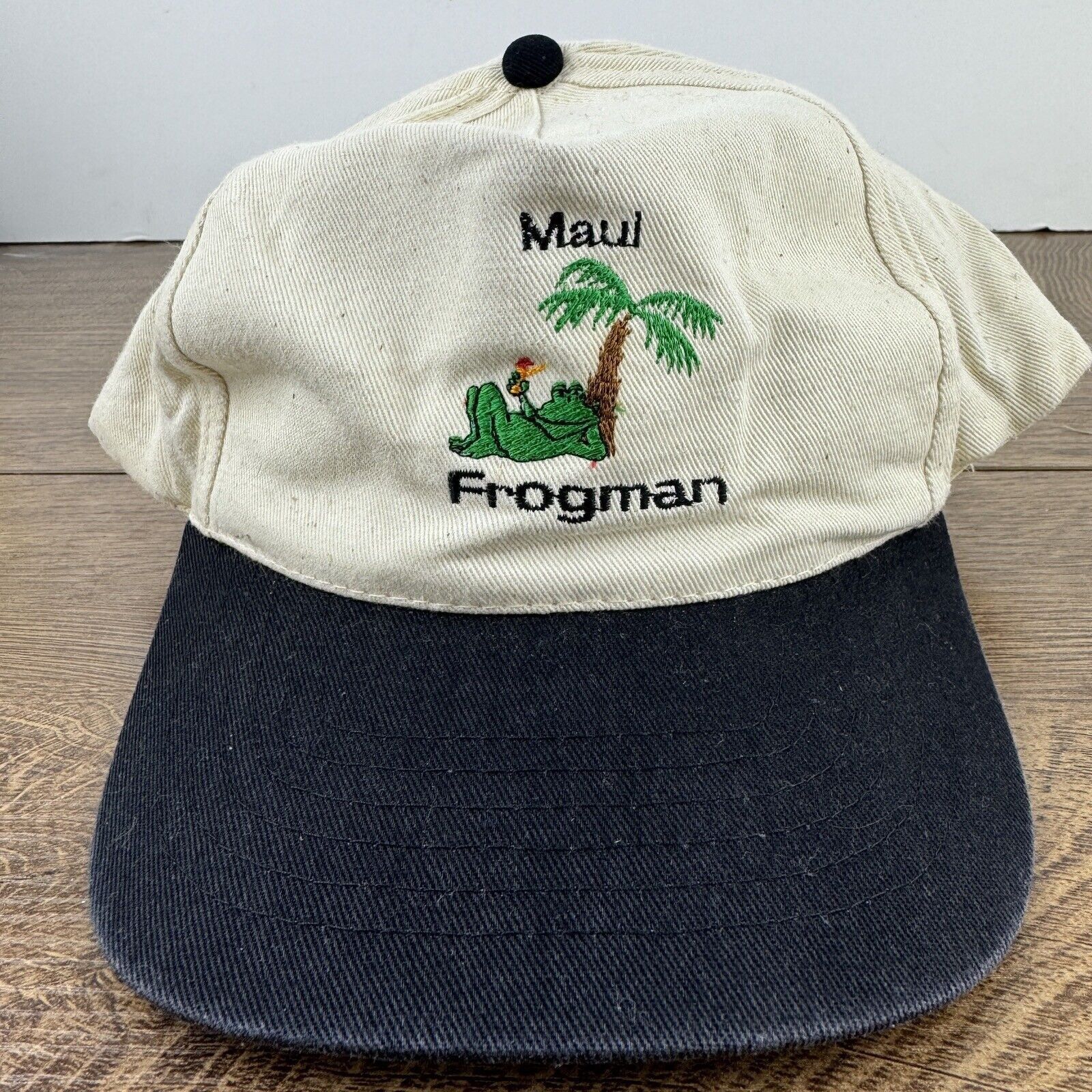 Other Maul Frogman Hat Tan Brown Hat Adjustable Adult Size Hat Cap Size ONE SIZE - 2 Thumbnail
