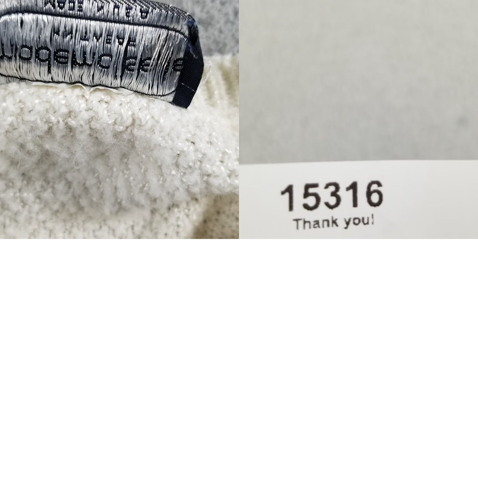 Vintage VINTAGE Mademoiselle Fisherman Cable Knit Sweater Business Casual Wool Blend Women’s Crew Neck Medium Ivory 90s Sweater Mens Women Size M / US 6-8 / IT 42-44 - 8 Thumbnail
