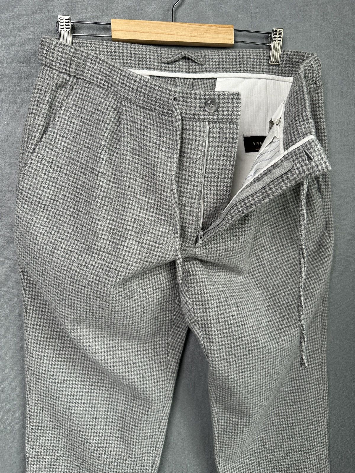 Suitsupply SUITSUPPLY AMES PLEAT ES Wool Cashmere Gray Pants size 52 Size US 34 / EU 50 - 2 Thumbnail