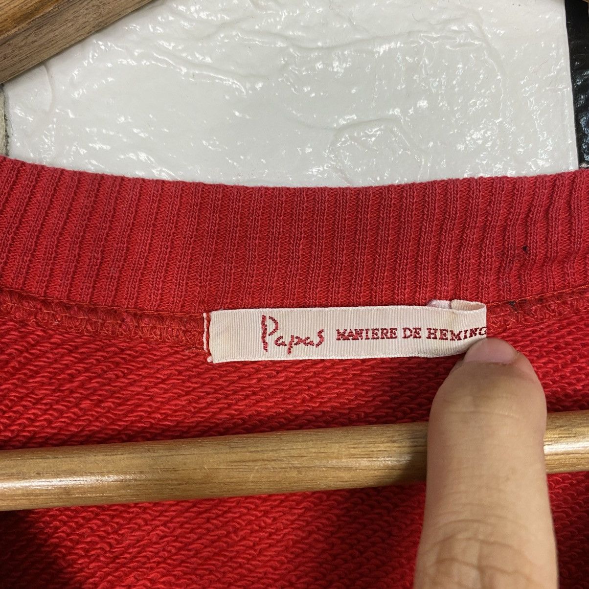 Japanese Brand 📌Vintage Sweatshirt Papas Sportswear Issey Miyake Size US M / EU 48-50 / 2 - 17 Thumbnail