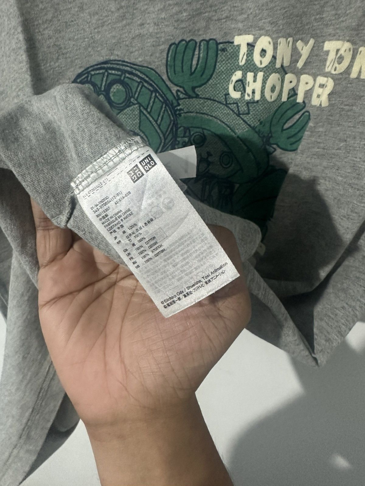 Anime × Japanese Brand ONE PIECE "TONY TONY CHOPPER" x Uniqlo Size XL / US 12-14 / IT 48-50 - 5 Thumbnail