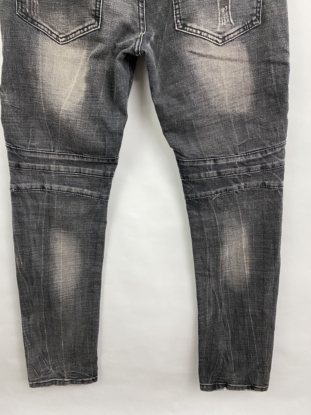 Japanese Brand 🇯🇵 Y2K Biepa Japan Japan Punk Metal Emo plain balmain style Size US 34 / EU 50 - 12 Thumbnail