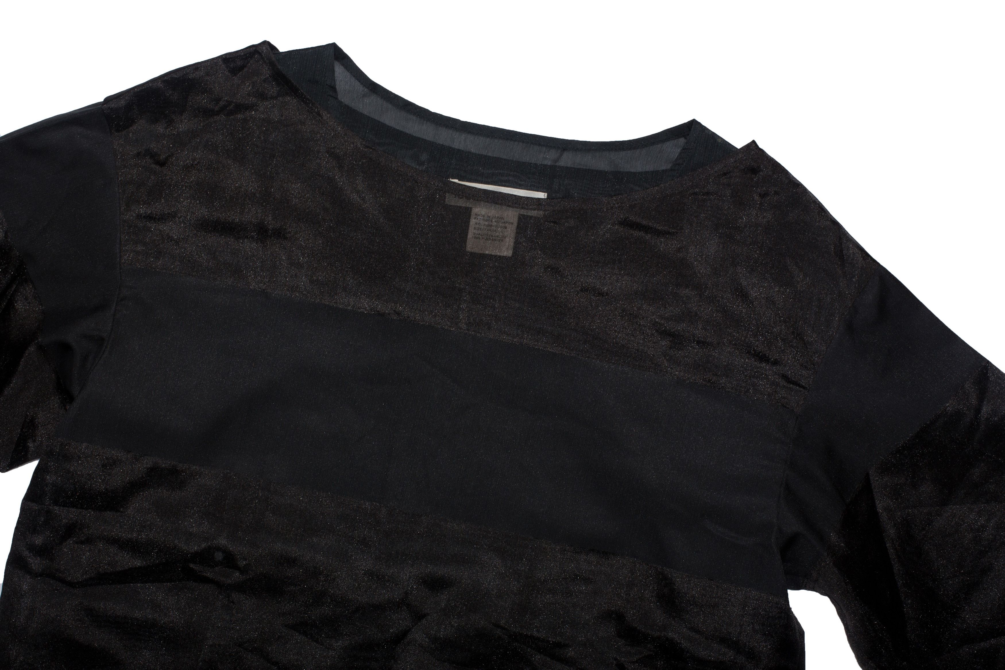 Issey Miyake Layered Floaty Raglan Sheer Top Size M / US 6-8 / IT 42-44 - 3 Thumbnail