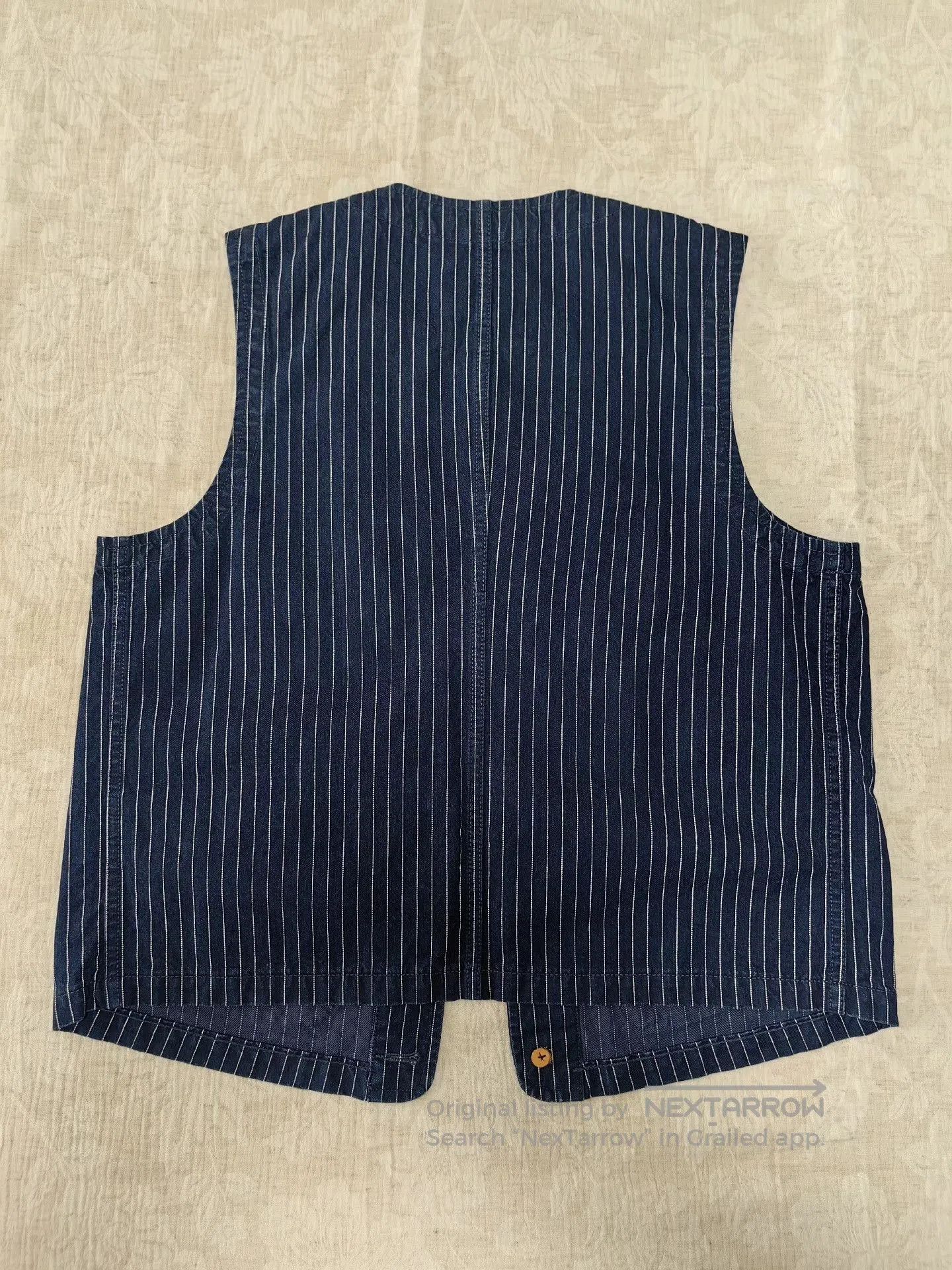 Black Brown 1826 TACITURNLI Brown's Striped Vest. Size US L / EU 52-54 / 3 - 3 Thumbnail