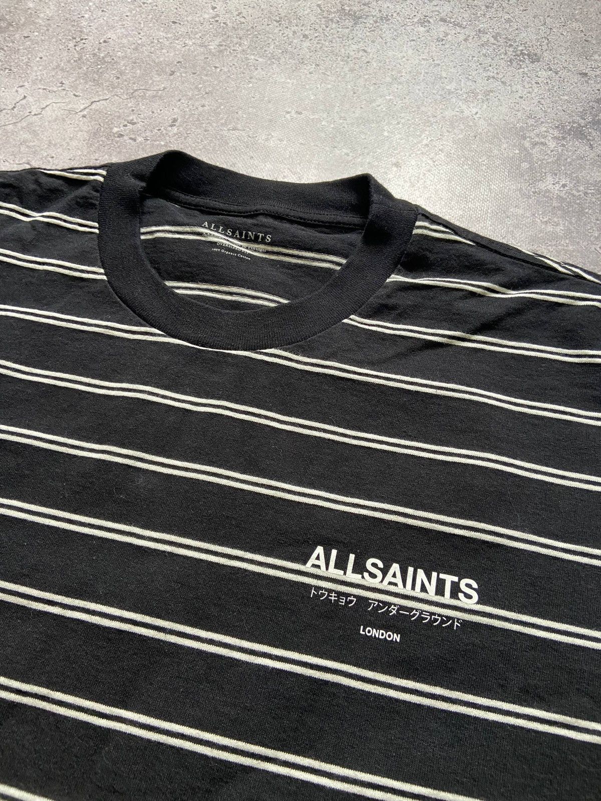 Allsaints allsaints tokyo underground striped xx large oversized fit Size US XXL / EU 58 / 5 - 3 Thumbnail