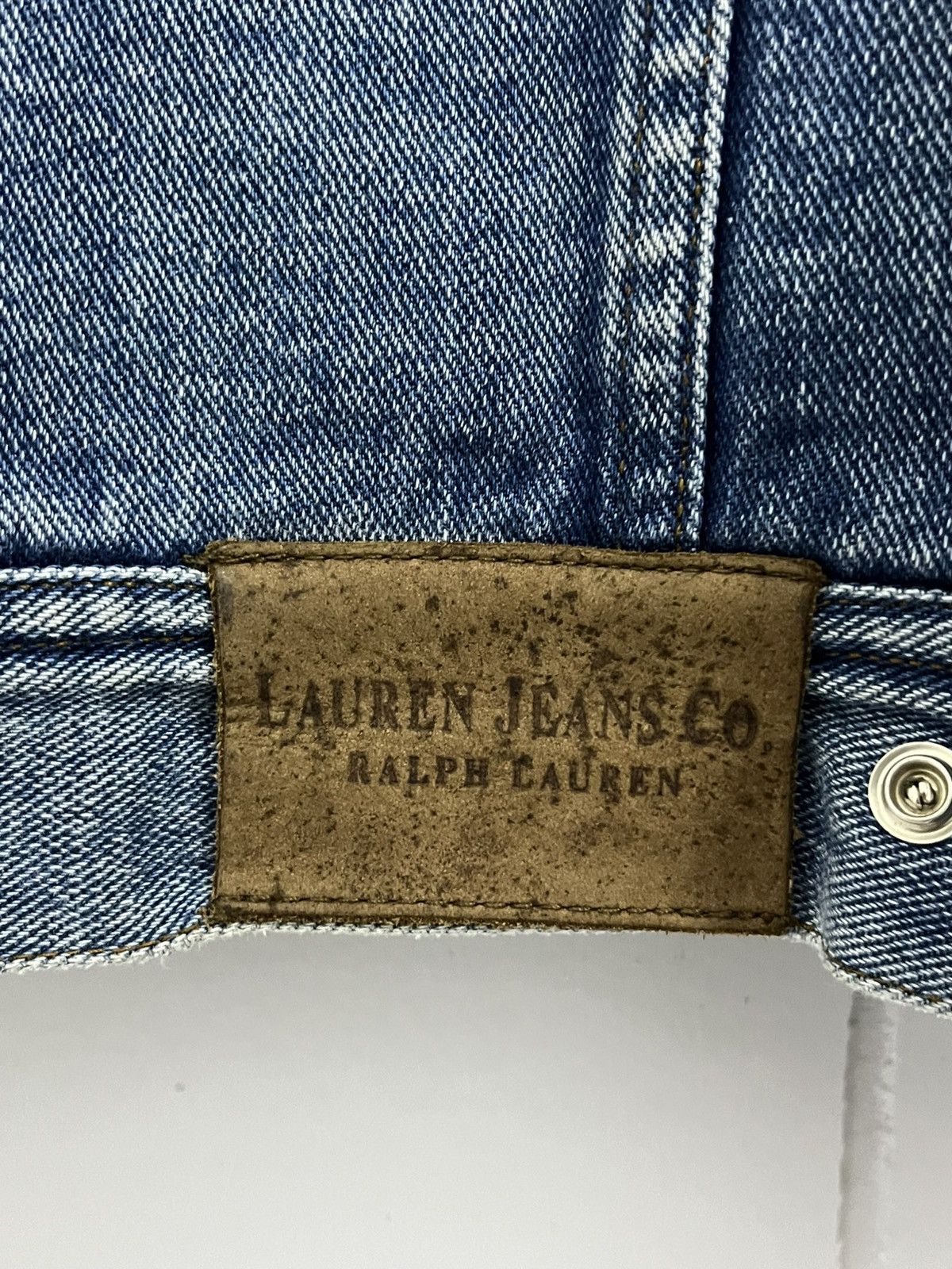 Ralph Lauren Lauren Jeans Co Ralph Lauren Lined Button Up Jean Jacket Size US M / EU 48-50 / 2 - 10 Thumbnail