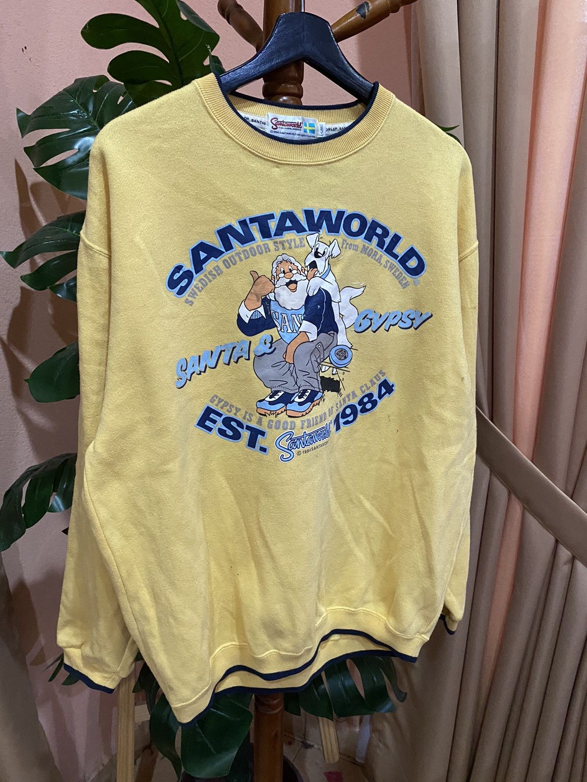 Vintage Vintage SANTAWORLD Sweatshirt - Swedish Outdoor Style Size US XL / EU 56 / 4 - 3 Thumbnail