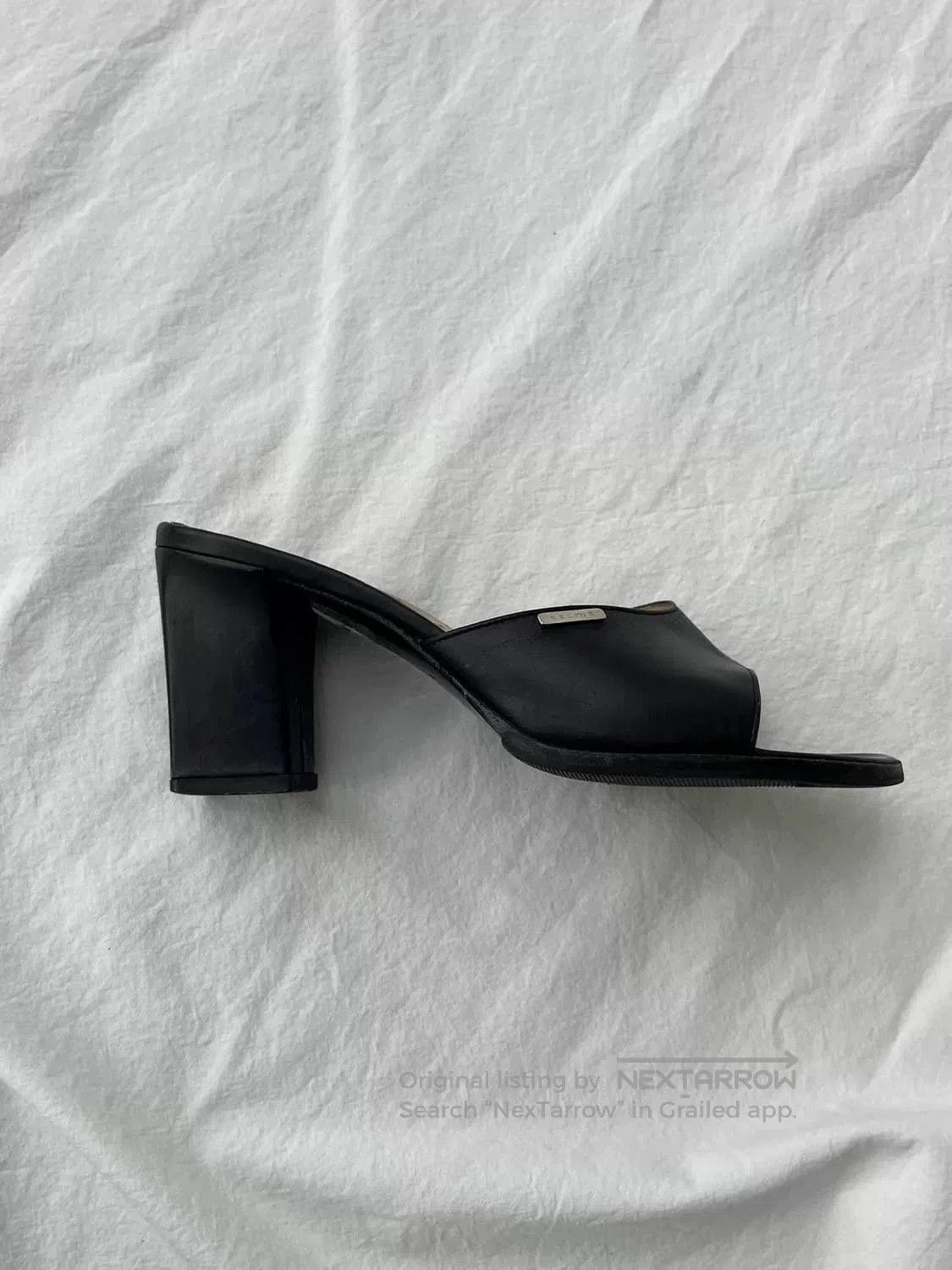 Celine Celine Vintage Leather Mules. Size US 6 / IT 36 - 5 Thumbnail
