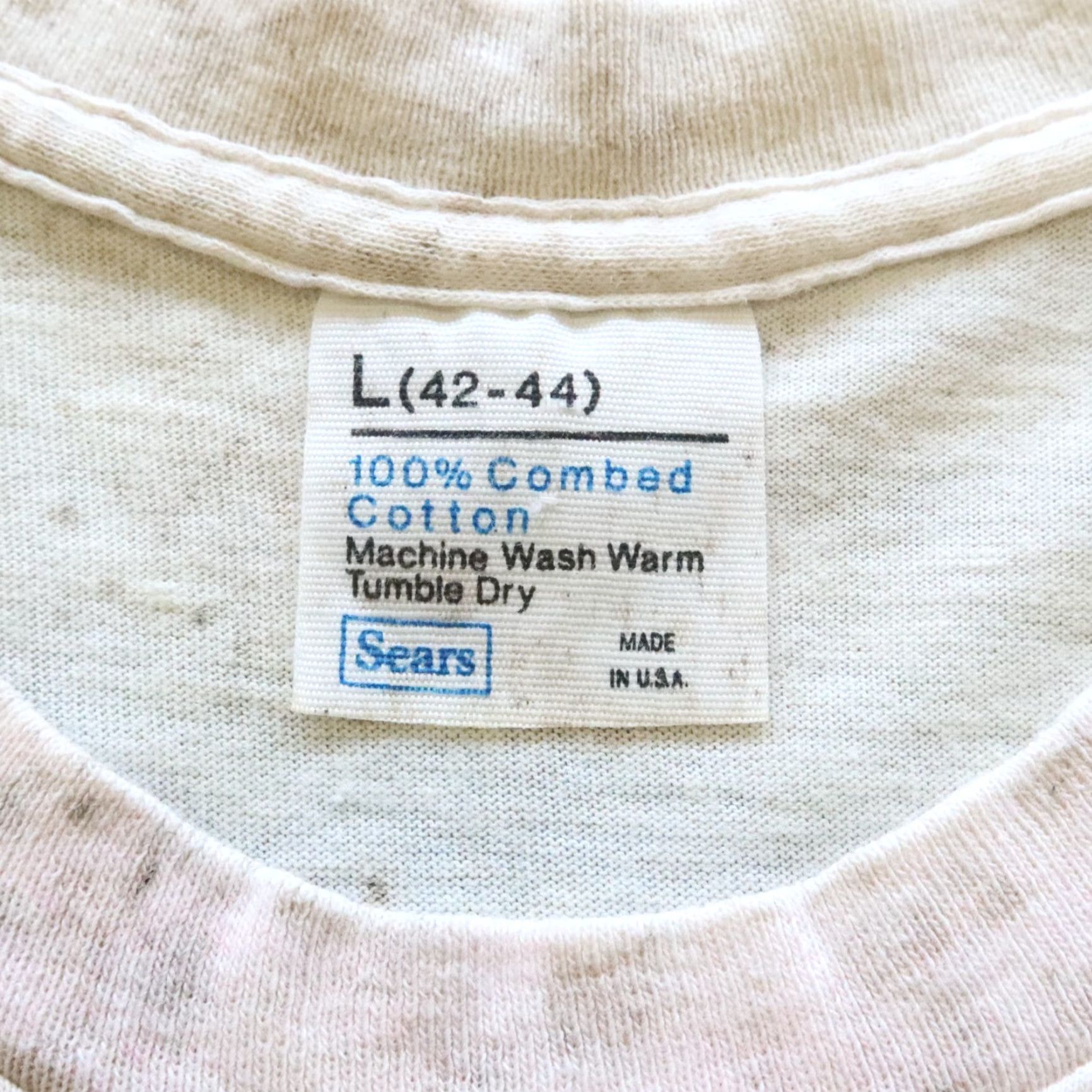 Vintage VINTAGE Grateful Dead Tshirt Main Selling Point Tshirt Adult L White 1984 Terrapin Design Mens Size US L / EU 52-54 / 3 - 7 Thumbnail