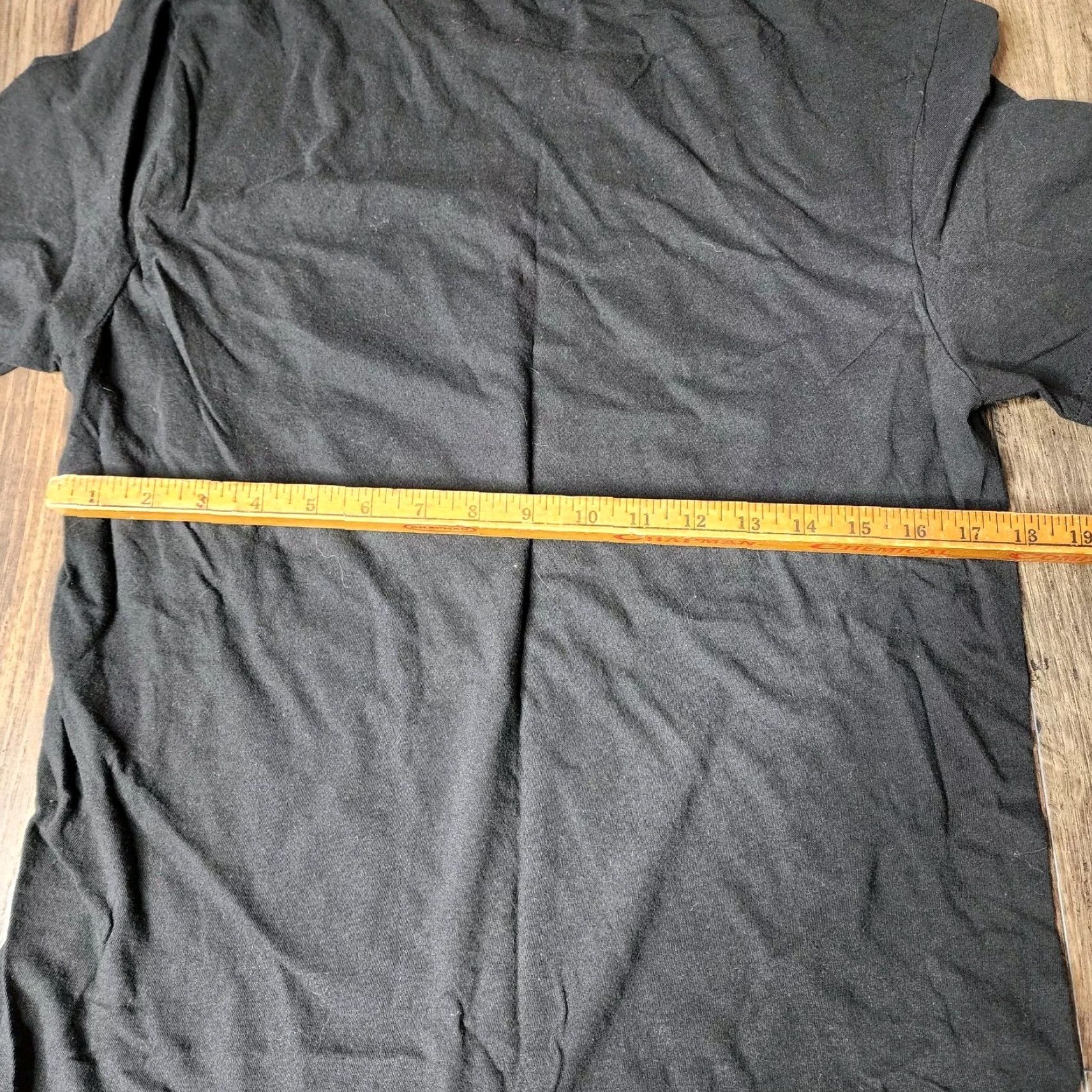 Logo 7 VINTAGE Concert T-Shirt Mens M Wu Tang Promo Logo Crew Neck Short Sleeve Black Cotton Knit Logo Graphic 90s Music Mens Size US M / EU 48-50 / 2 - 3 Thumbnail