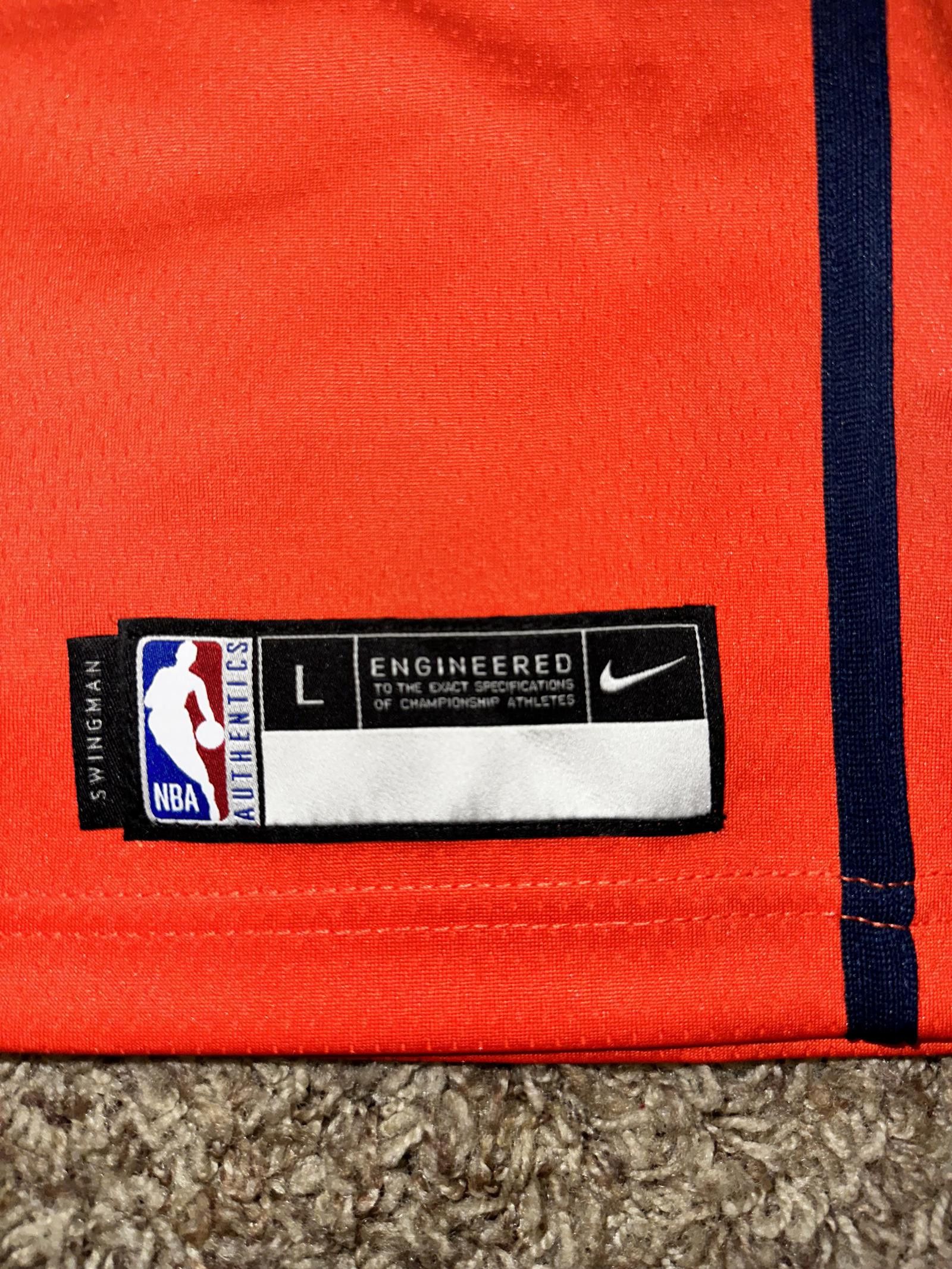 Nike Nike NBA Bg Youth okc City Thunder Westbrook Swingman Jersey Size US L / EU 52-54 / 3 - 2 Thumbnail