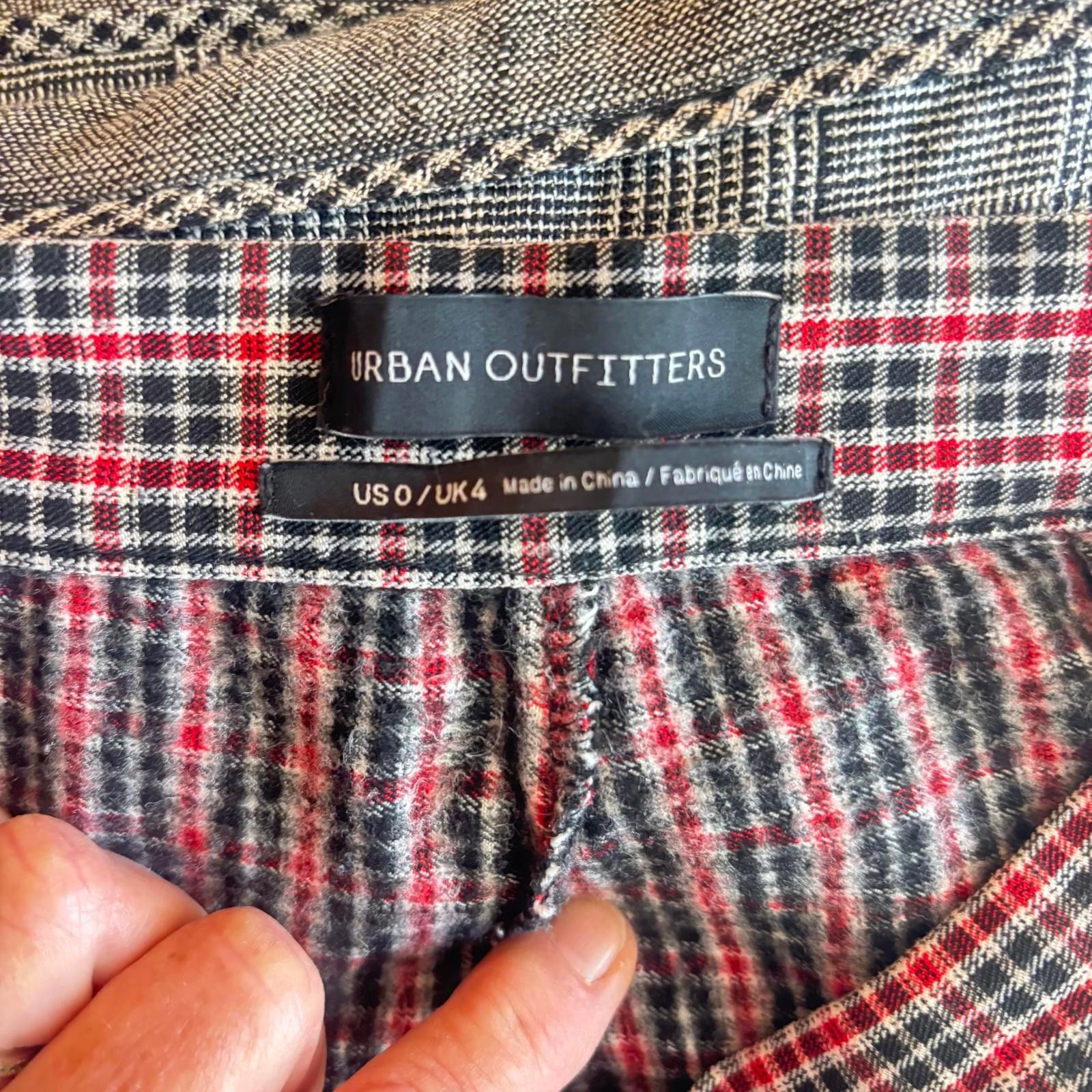 Urban Outfitters Urban Outfitters Women's Plaid Flared Pants Size 25" / US 0 / IT 36 - 4 Thumbnail