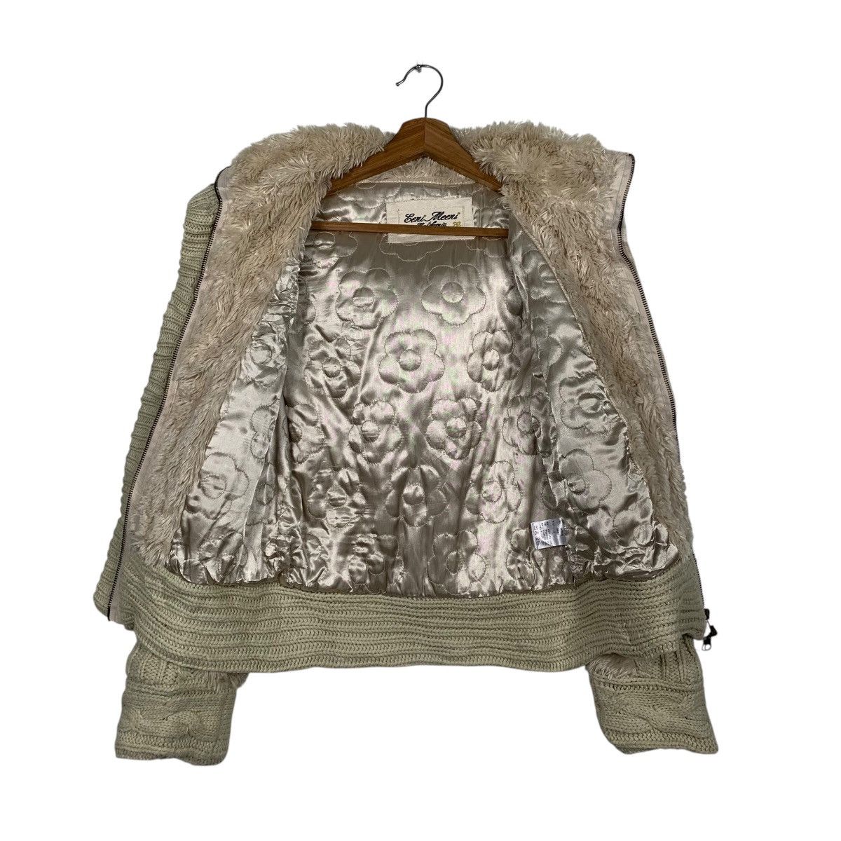 Japanese Brand Beni Meeni California Faux Fur Jacket Size S / US 4 / IT 40 - 12 Thumbnail