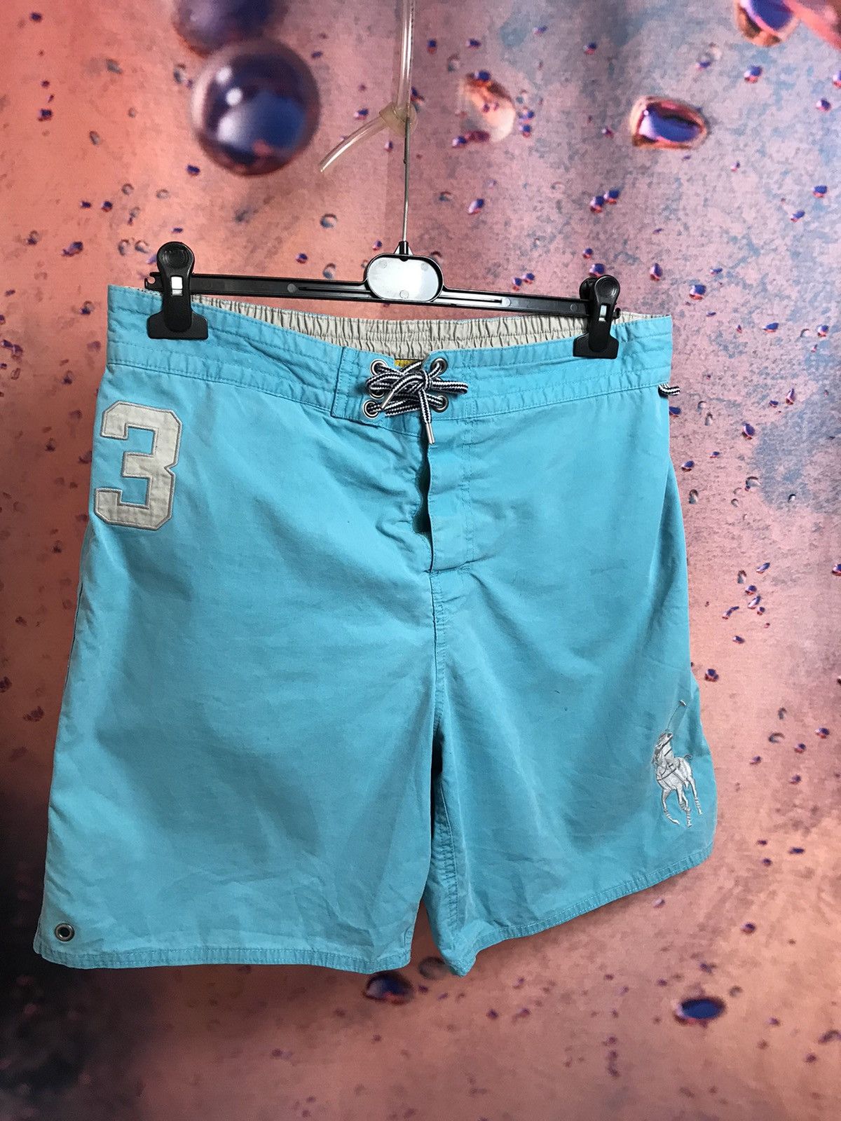 Vintage Polo Ralph Lauren big pony 3 streetwear short Size US 34 / EU 50 - 1 Thumbnail