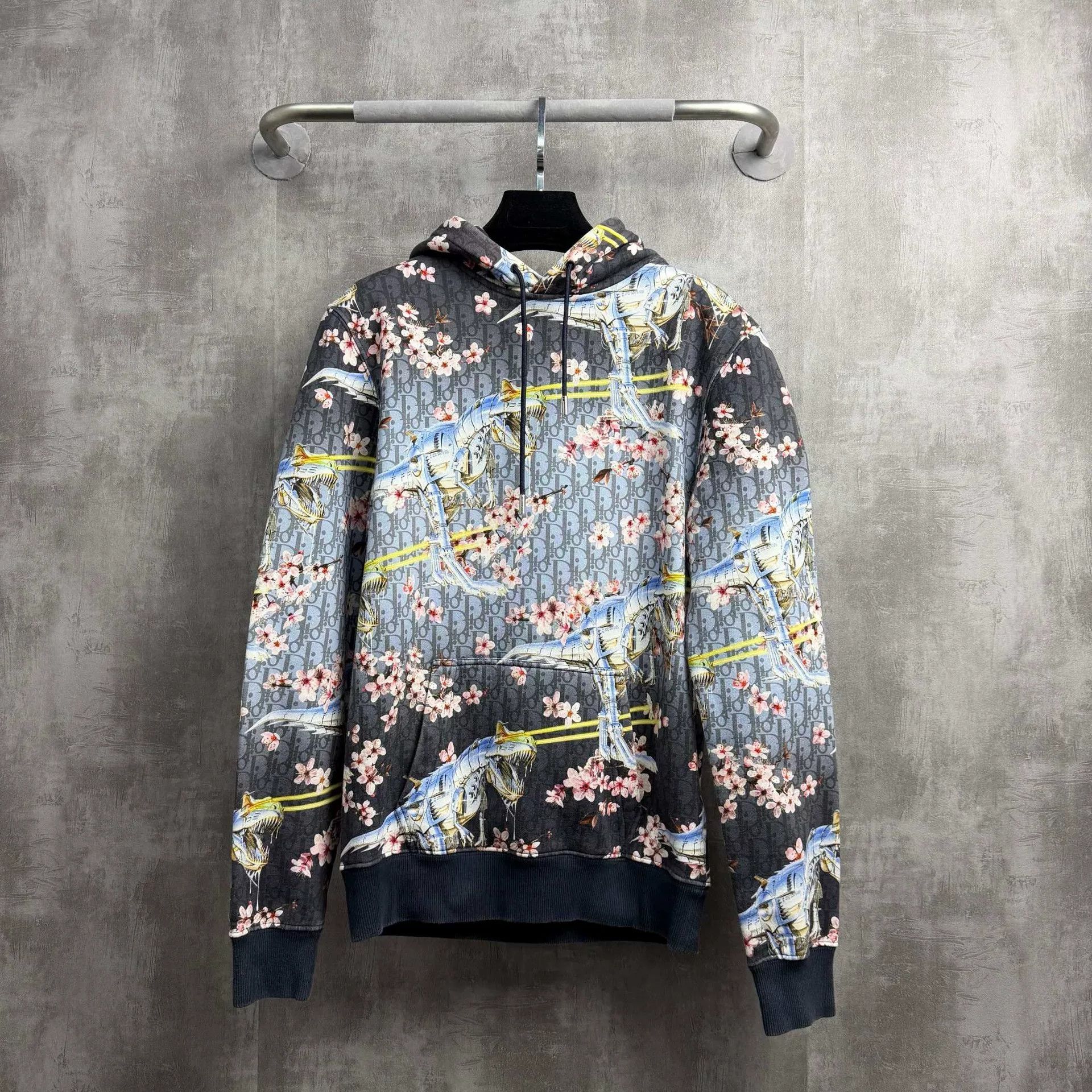 Dior Dior Sorayama Dino Cherry Blossom Hoodie Size US XS / EU 42 / 0 - 1 Thumbnail