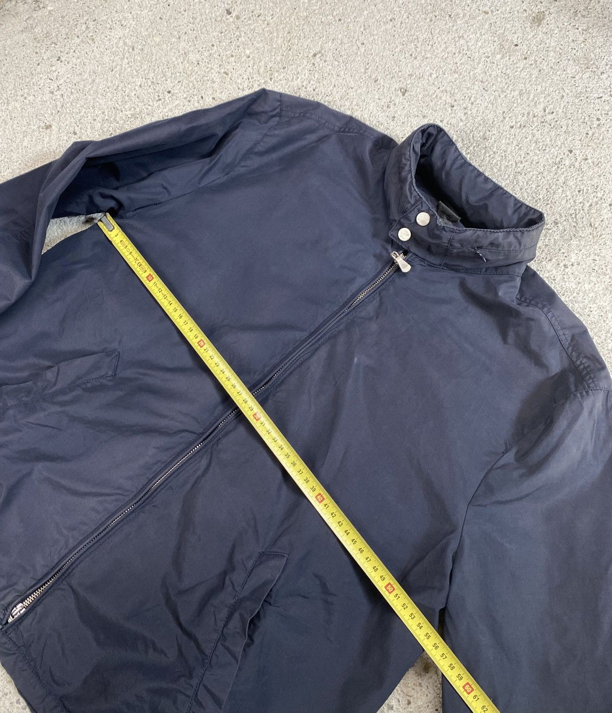 Versace Vintage versace sport windbreaker bomber jacket navy Size US L / EU 52-54 / 3 - 24 Thumbnail