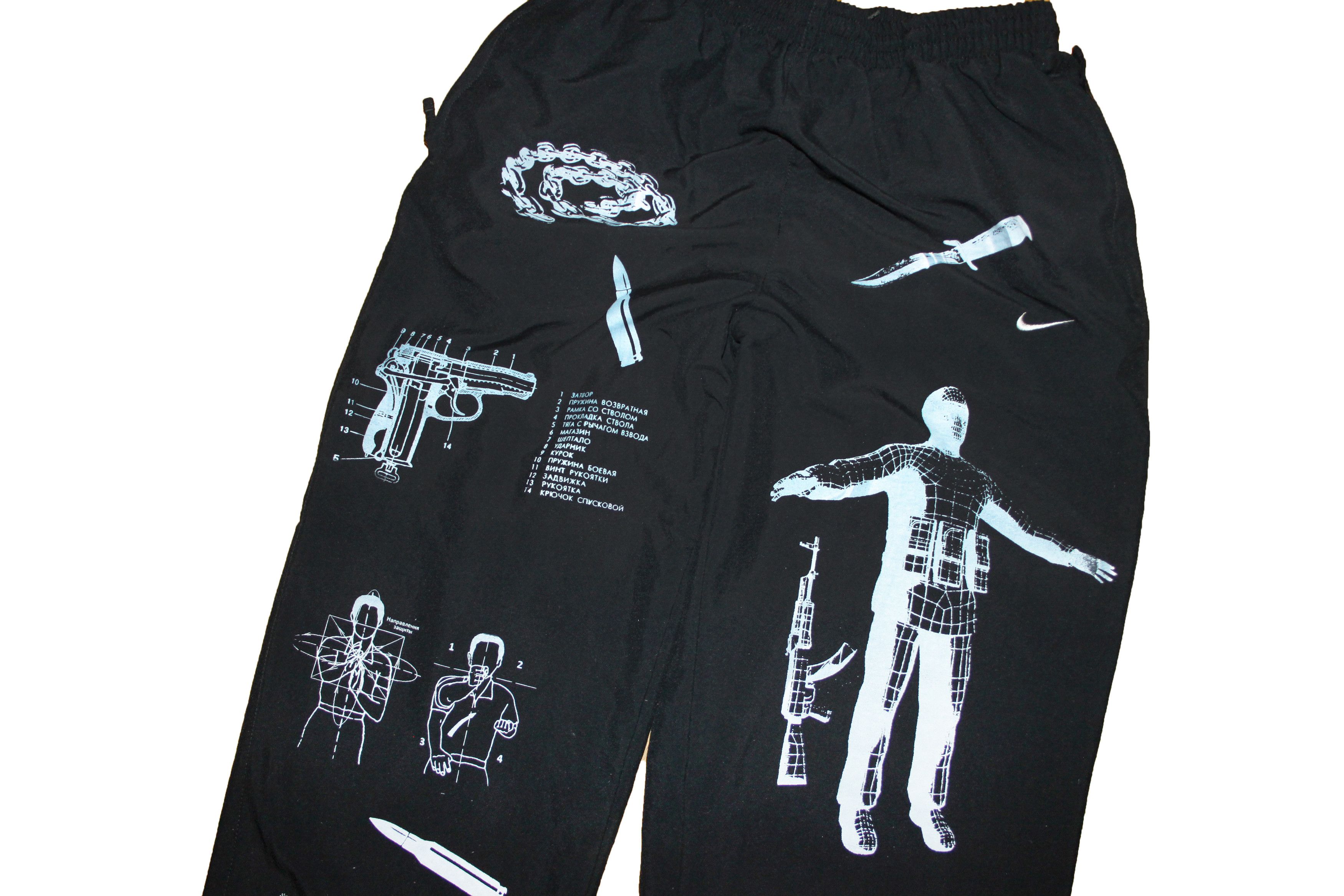 Nike Custom Nike Y2K Track Pants Size US 30 / EU 46 - 4 Thumbnail