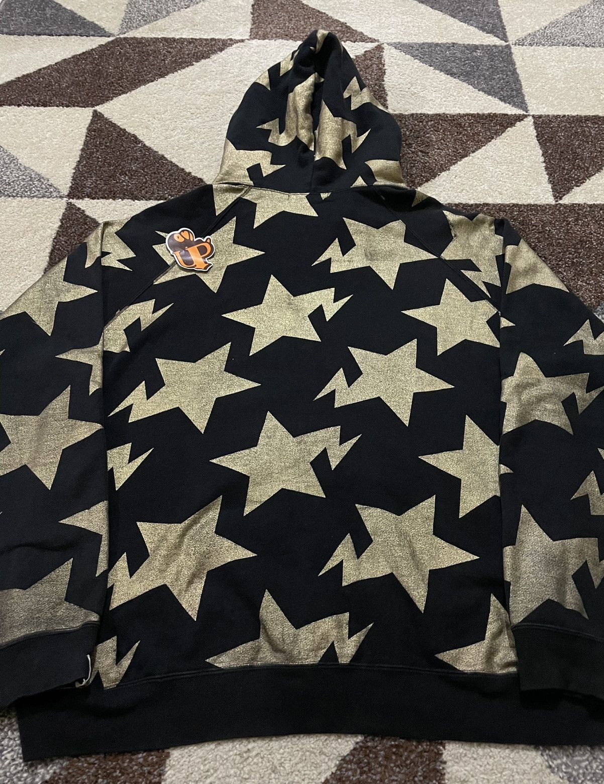 Bape OG Bape Bapesta Fullzip Hoodie Black Gold Size US L / EU 52-54 / 3 - 6 Thumbnail
