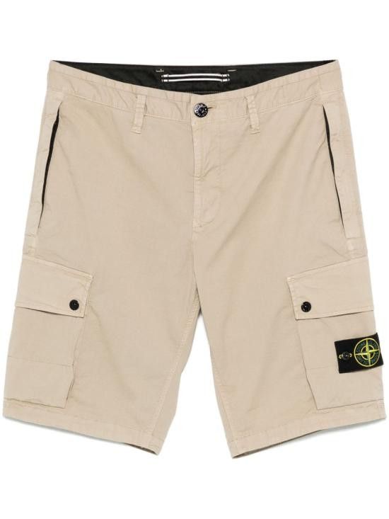 Stone Island STONE ISLAND Men Shorts L100011S0010 V009A Beige Size US 31 - 1 Thumbnail