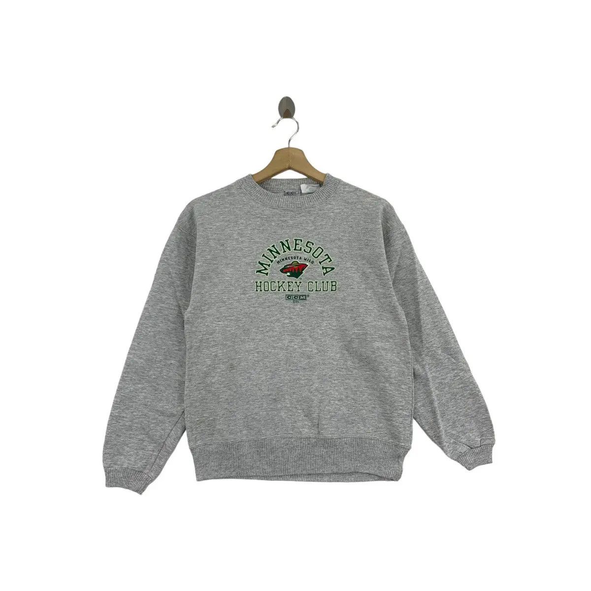 Vintage Vintage MINNESOTA WILD CCM Hockey Club NHL Sweatshirt Size M / US 6-8 / IT 42-44 - 1 Thumbnail