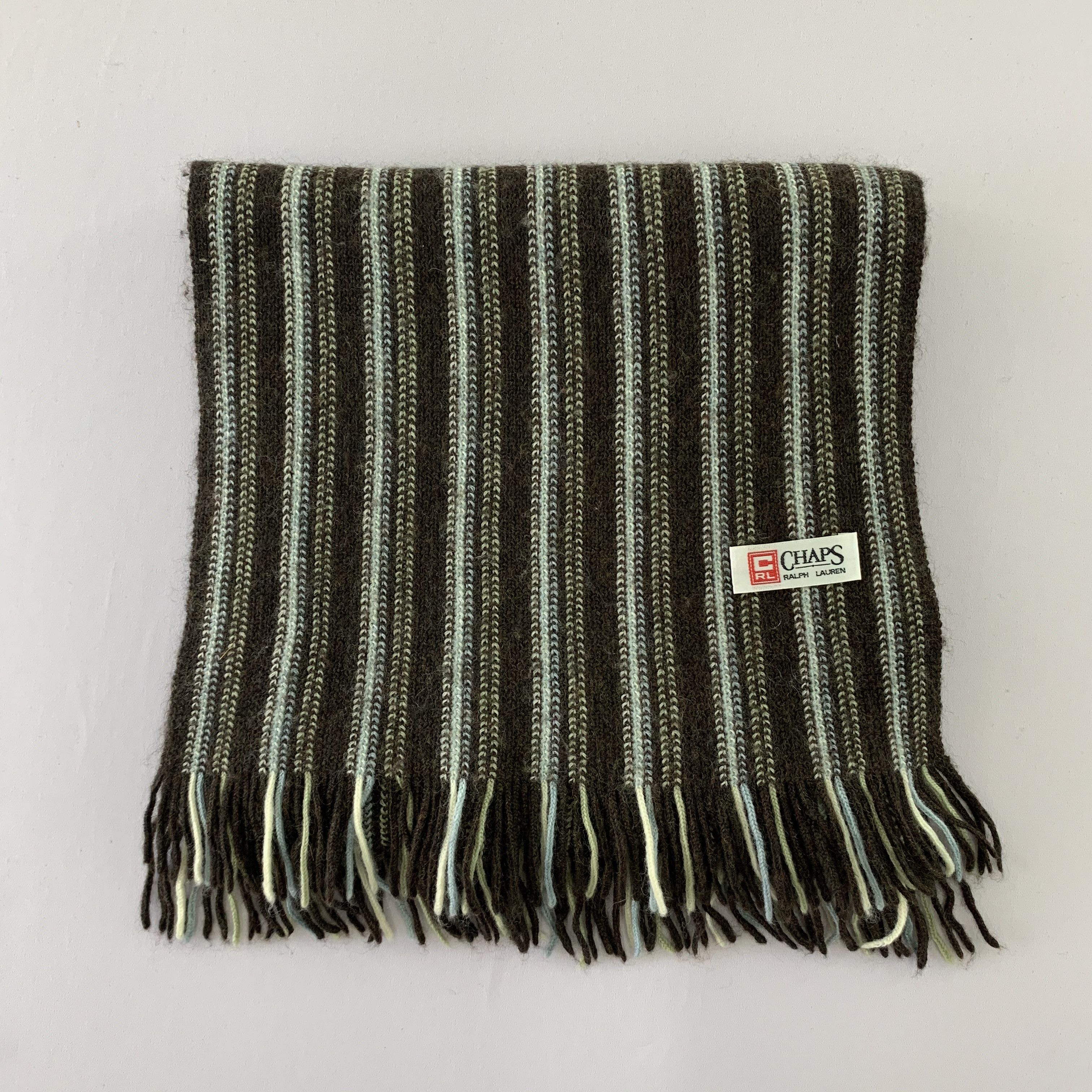 Chaps Ralph Lauren Chaps Ralph Lauren Scarf Wool Muffler Neck Wrap BL4138 Size ONE SIZE - 5 Thumbnail